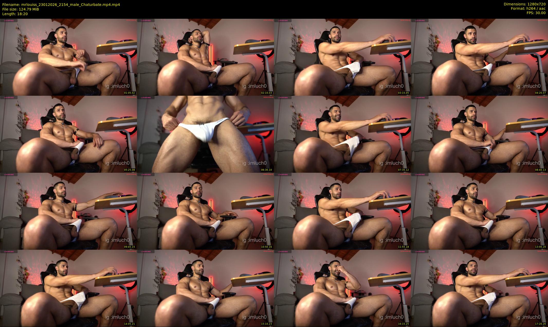 mrlouiss — 19 minute Chaturbate male cam show recording, 720p, Jan 23, 2026