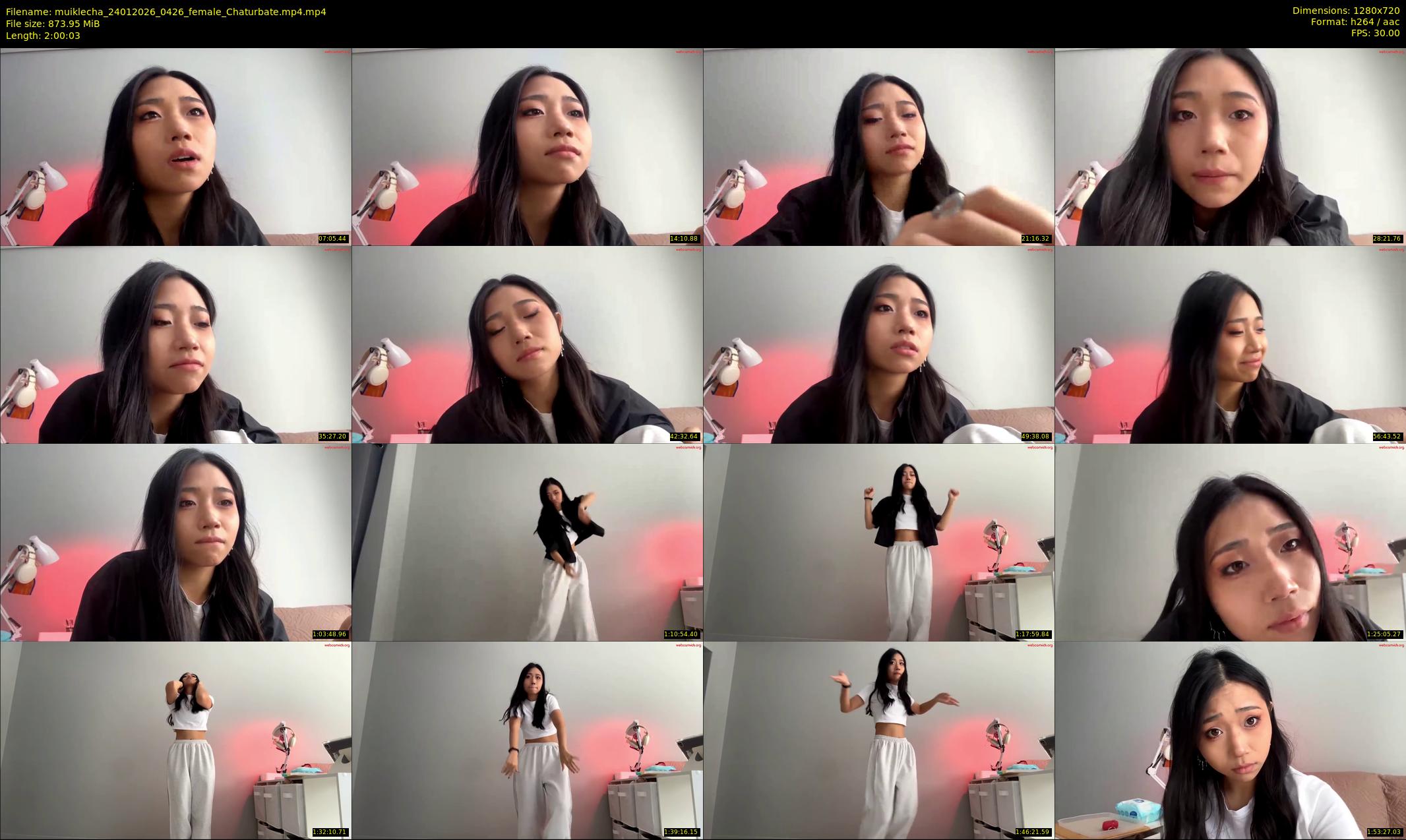 muiklecha — 121 minute Chaturbate female cam show recording, 720p, Jan 24, 2026