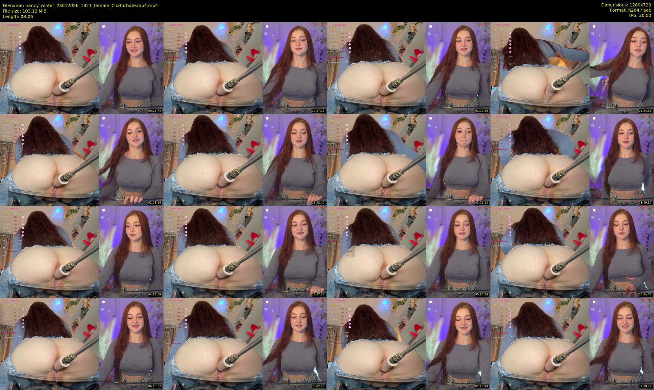 nancy_winter — 9 minute Chaturbate female cam show recording, 720p, Jan 23, 2026