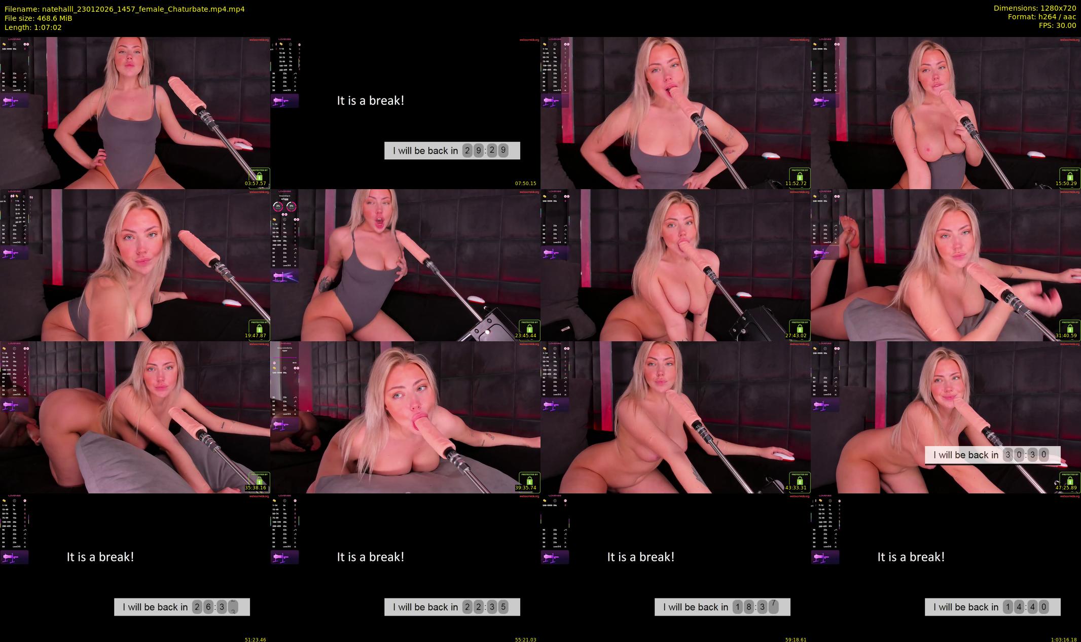 natehalll — 68 minute Chaturbate female cam show recording, 720p, Jan 23, 2026