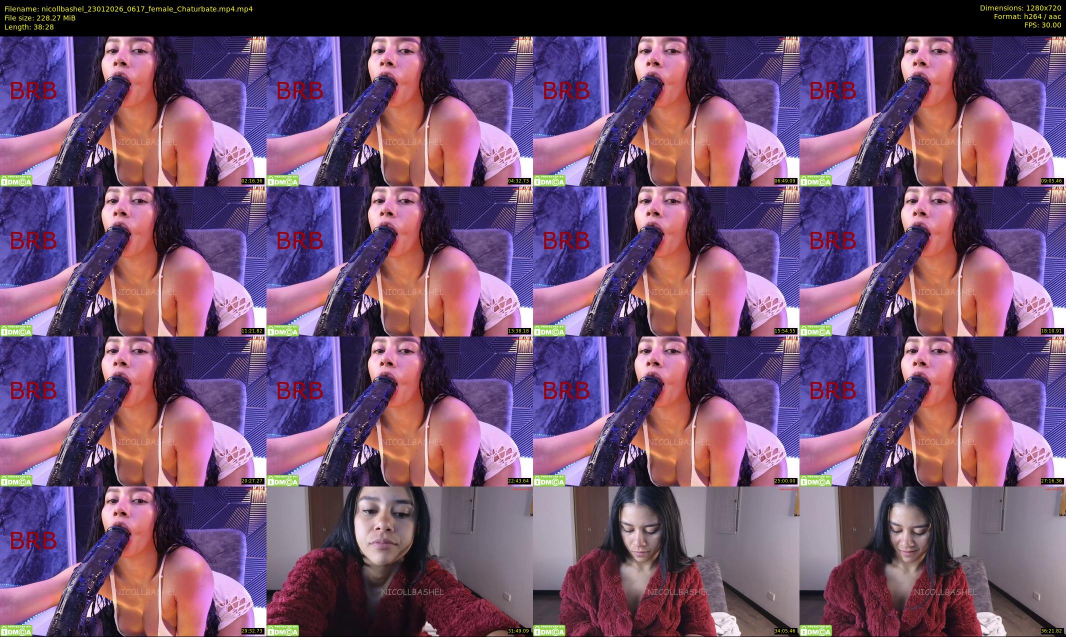 nicollbashel — 39 minute Chaturbate female cam show recording, 720p, Jan 23, 2026