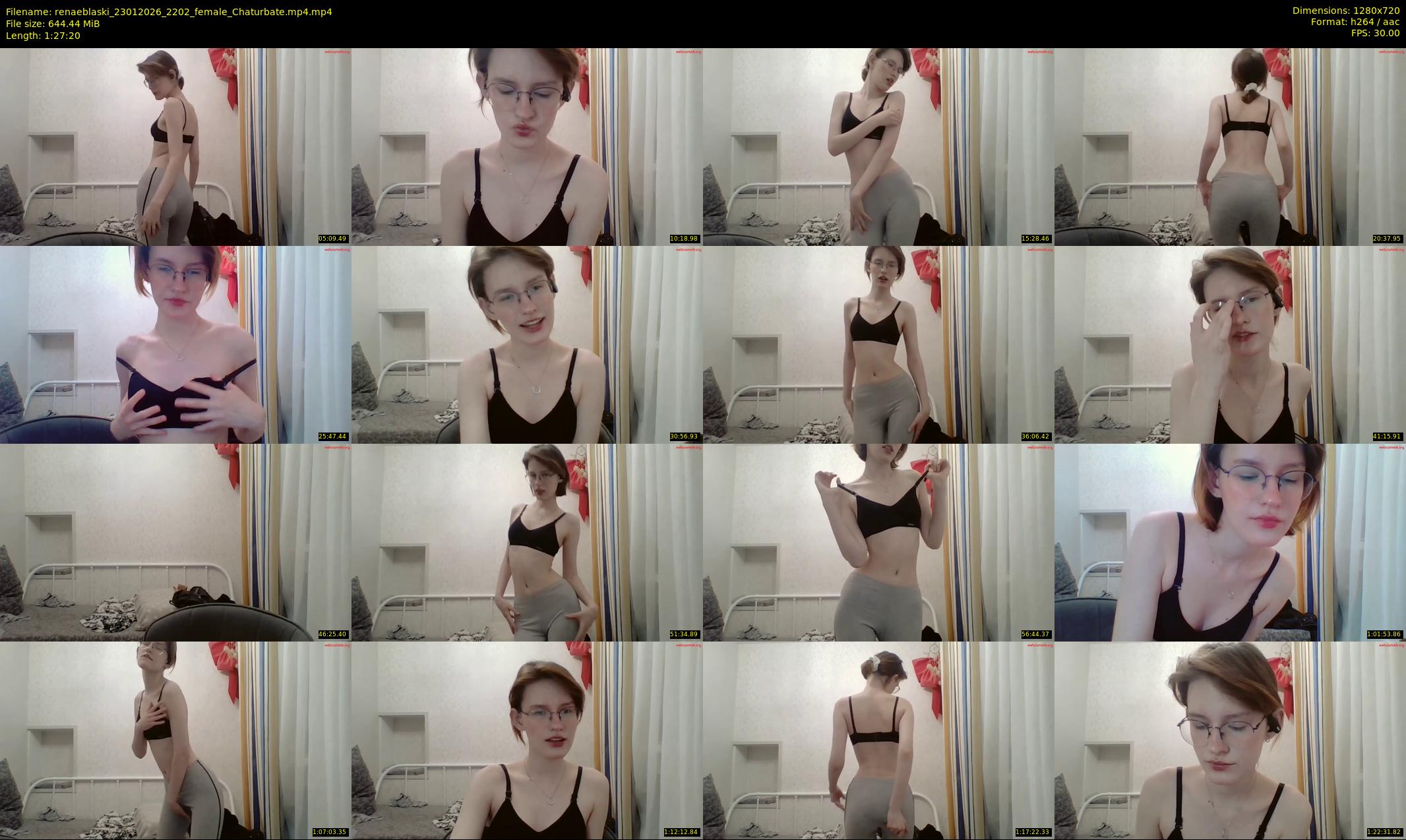 renaeblaski — 88 minute Chaturbate female cam show recording, 720p, Jan 23, 2026