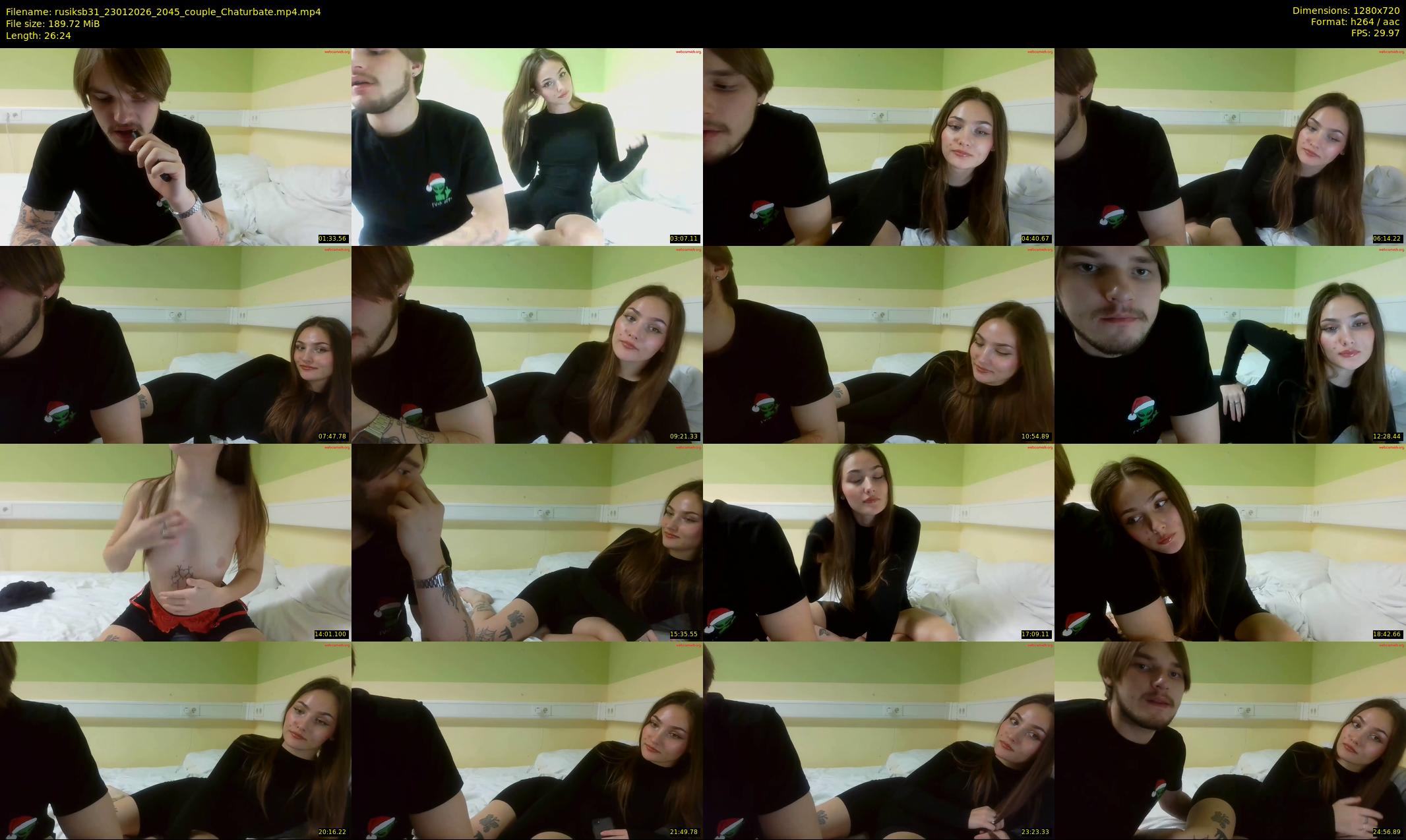 rusiksb31 — 27 minute Chaturbate couple cam show recording, 720p, Jan 23, 2026