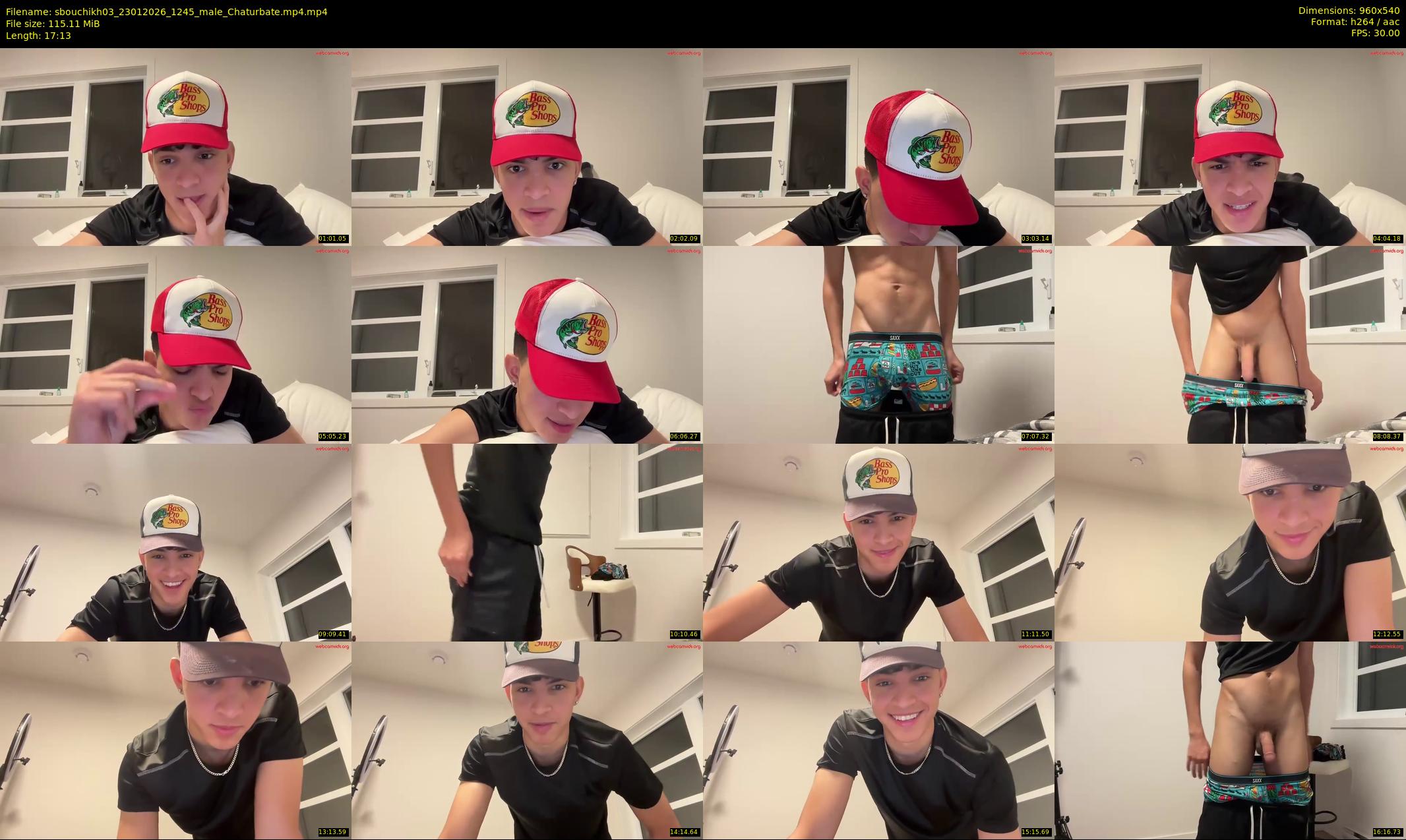 sbouchikh03 — 18 minute Chaturbate male cam show recording, 480p, Jan 23, 2026