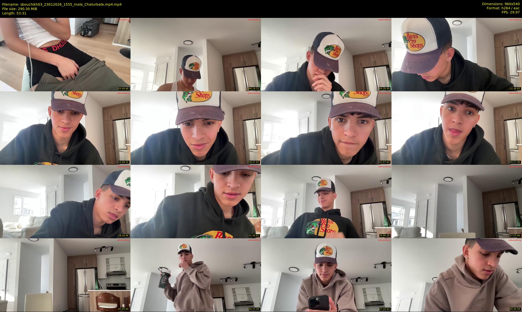 sbouchikh03 — 54 minute Chaturbate male cam show recording, 480p, Jan 23, 2026