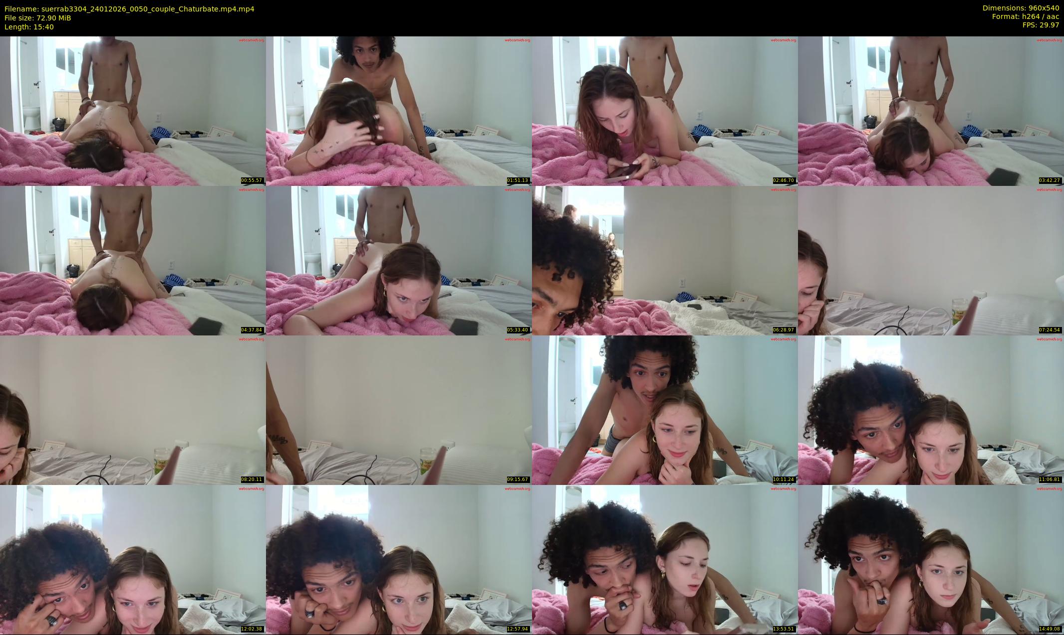 suerrab3304 — 16 minute Chaturbate couple cam show recording, 480p, Jan 24, 2026