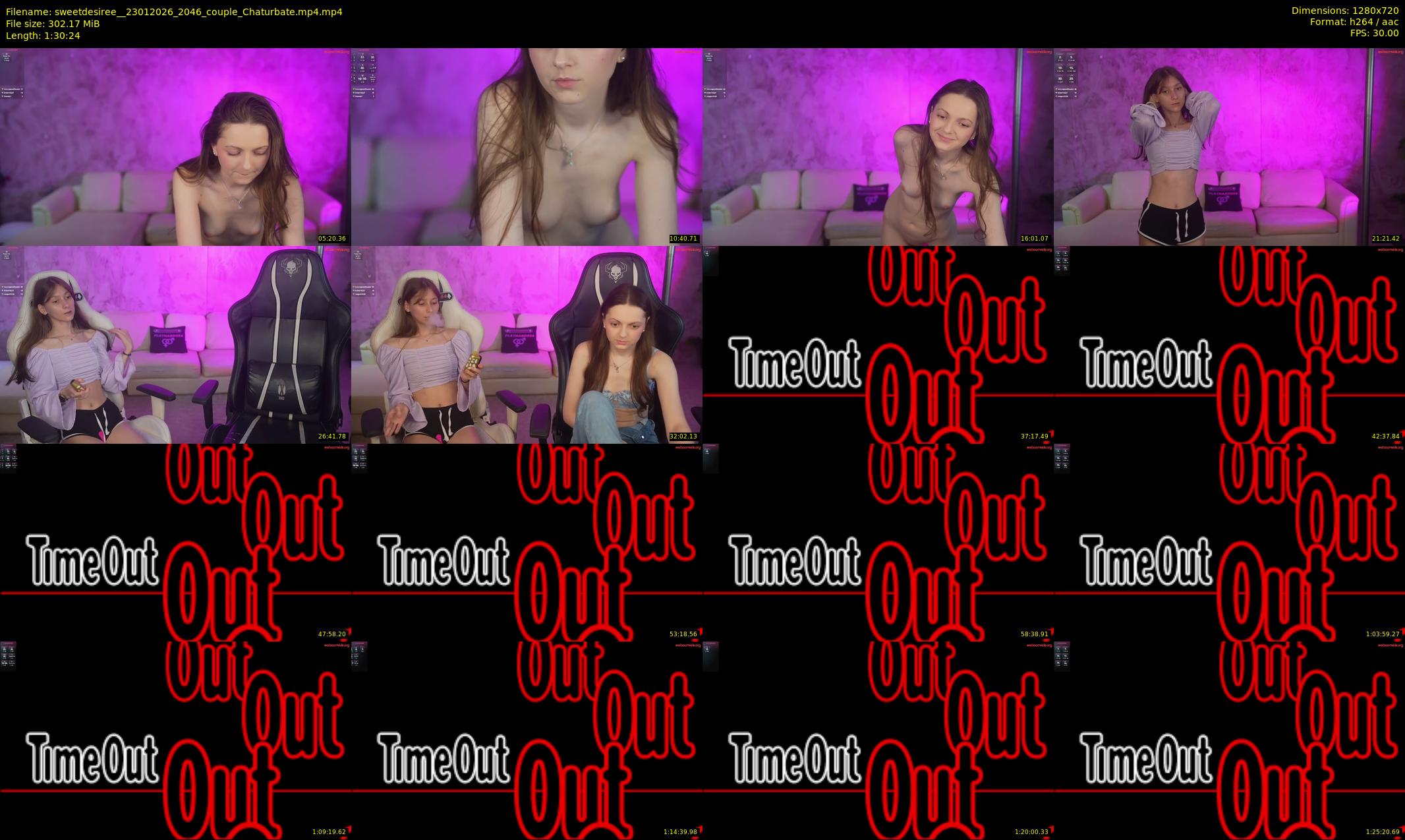 sweetdesiree_ — 91 minute Chaturbate couple cam show recording, 720p, Jan 23, 2026