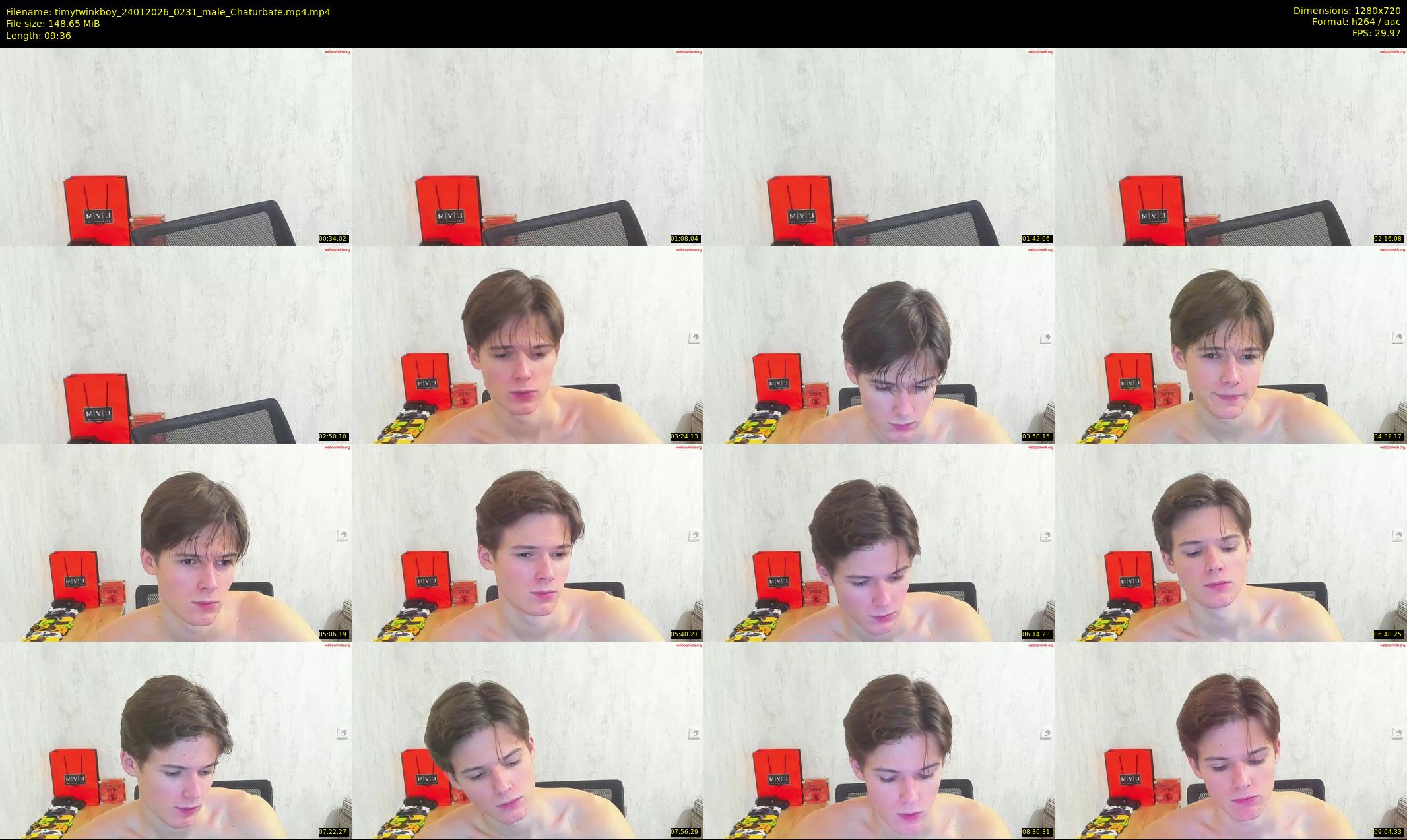 timytwinkboy — 10 minute Chaturbate male cam show recording, 720p, Jan 24, 2026