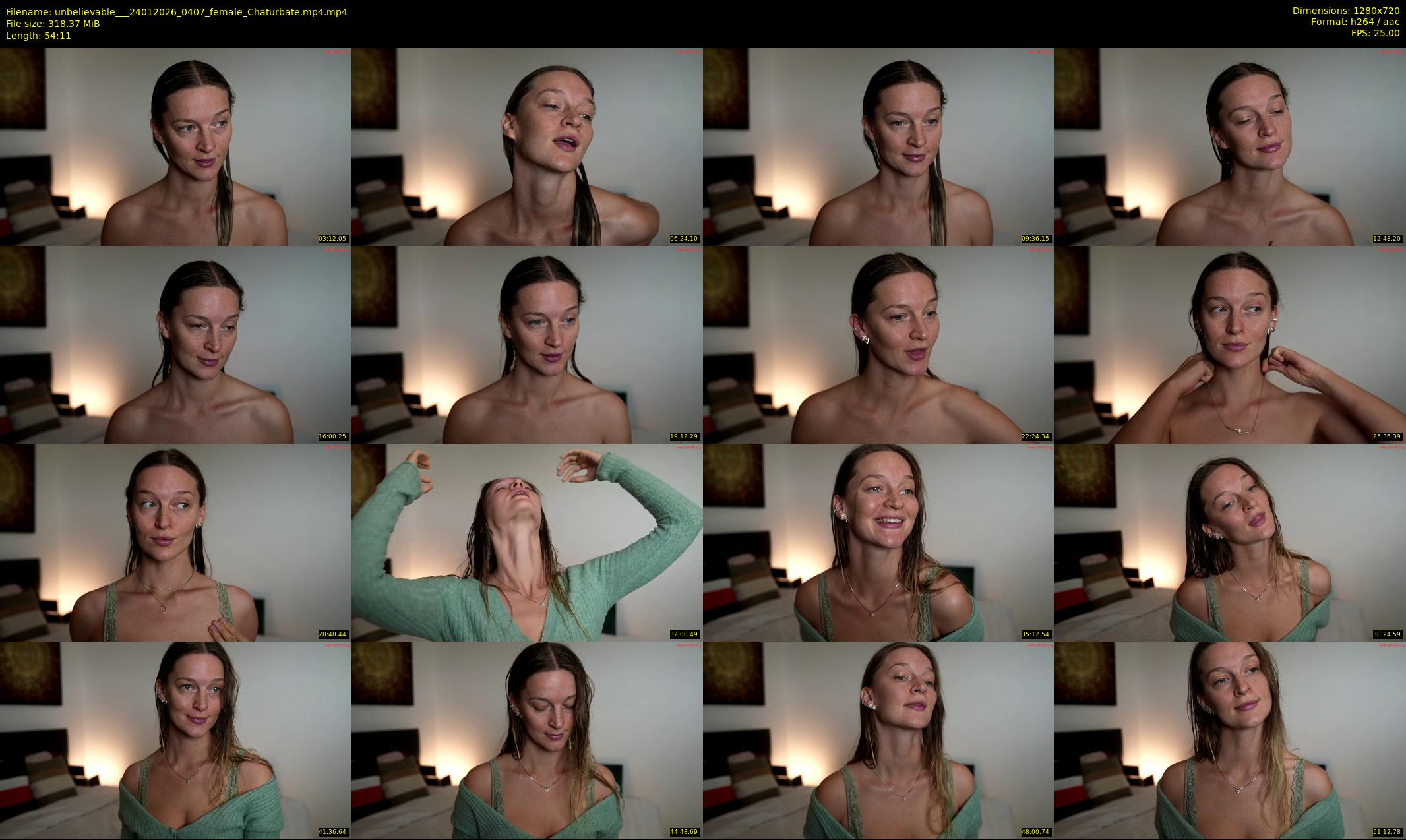 unbelievable__ — 55 minute Chaturbate female cam show recording, 720p, Jan 24, 2026