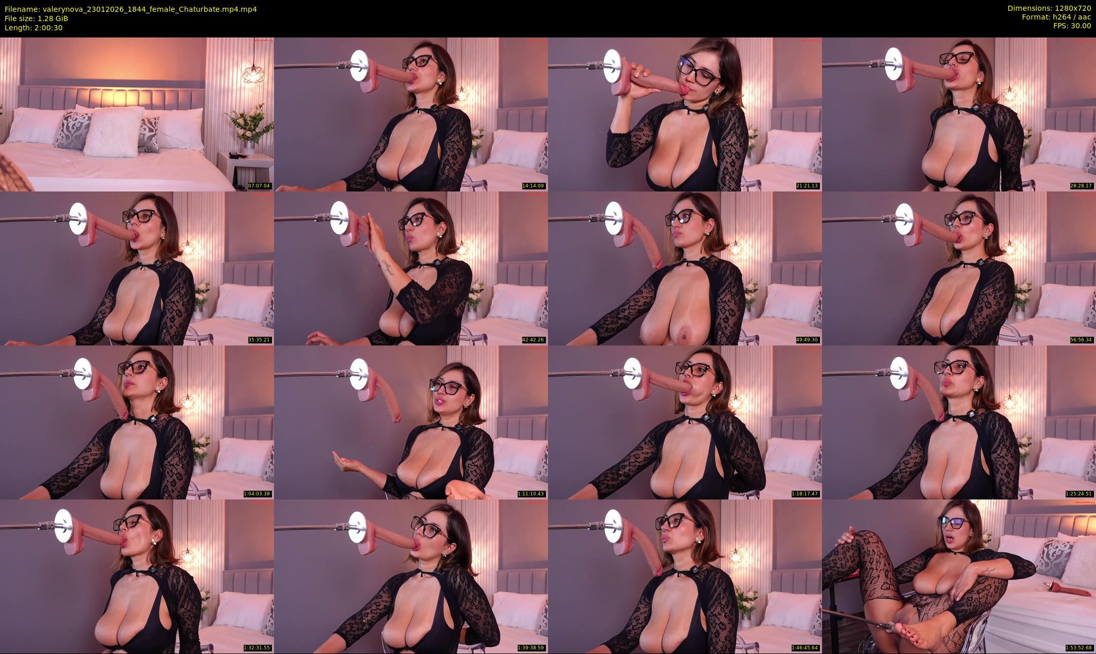 valerynova — 121 minute Chaturbate female cam show recording, 720p, Jan 23, 2026