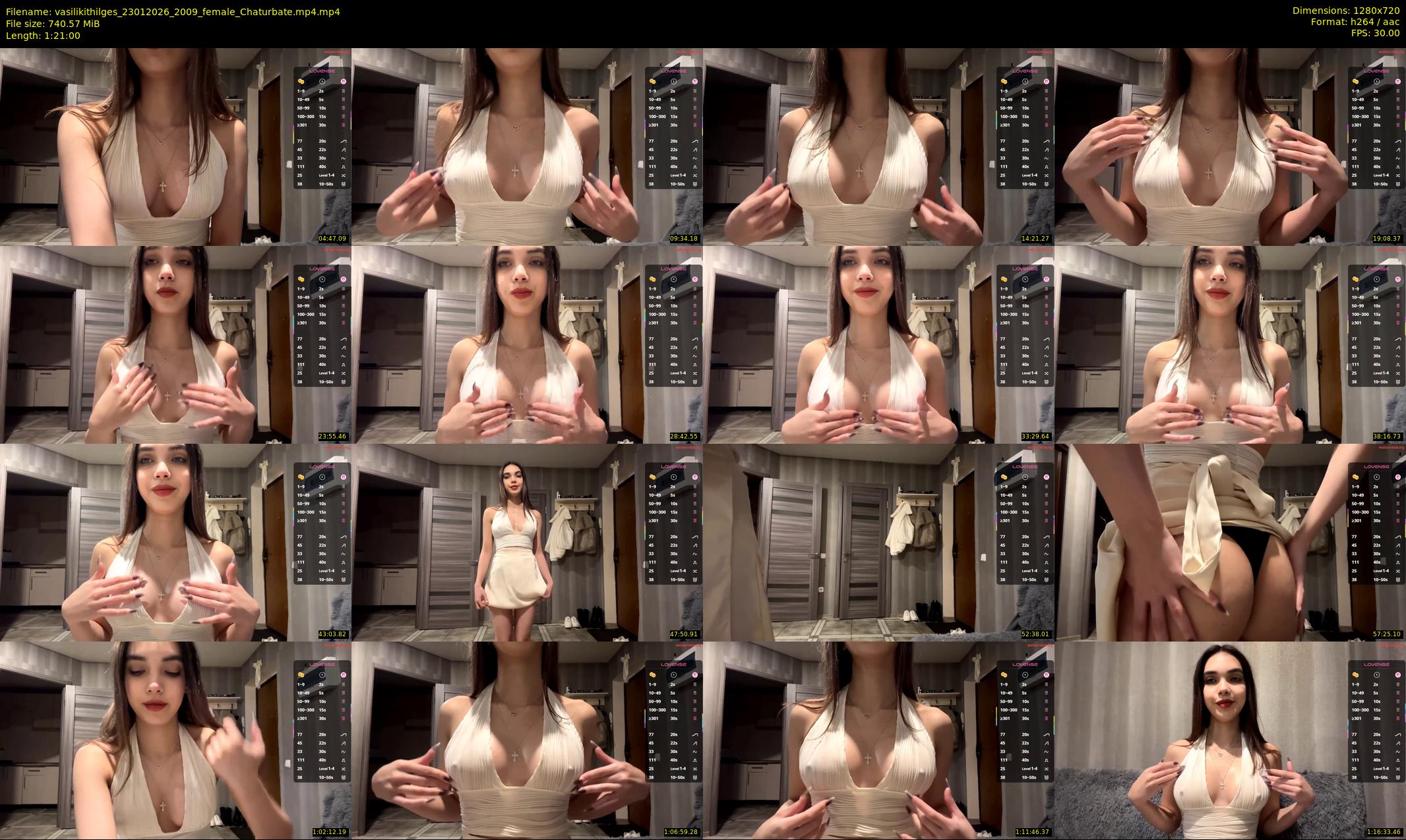vasilikithilges — 81 minute Chaturbate female cam show recording, 720p, Jan 23, 2026