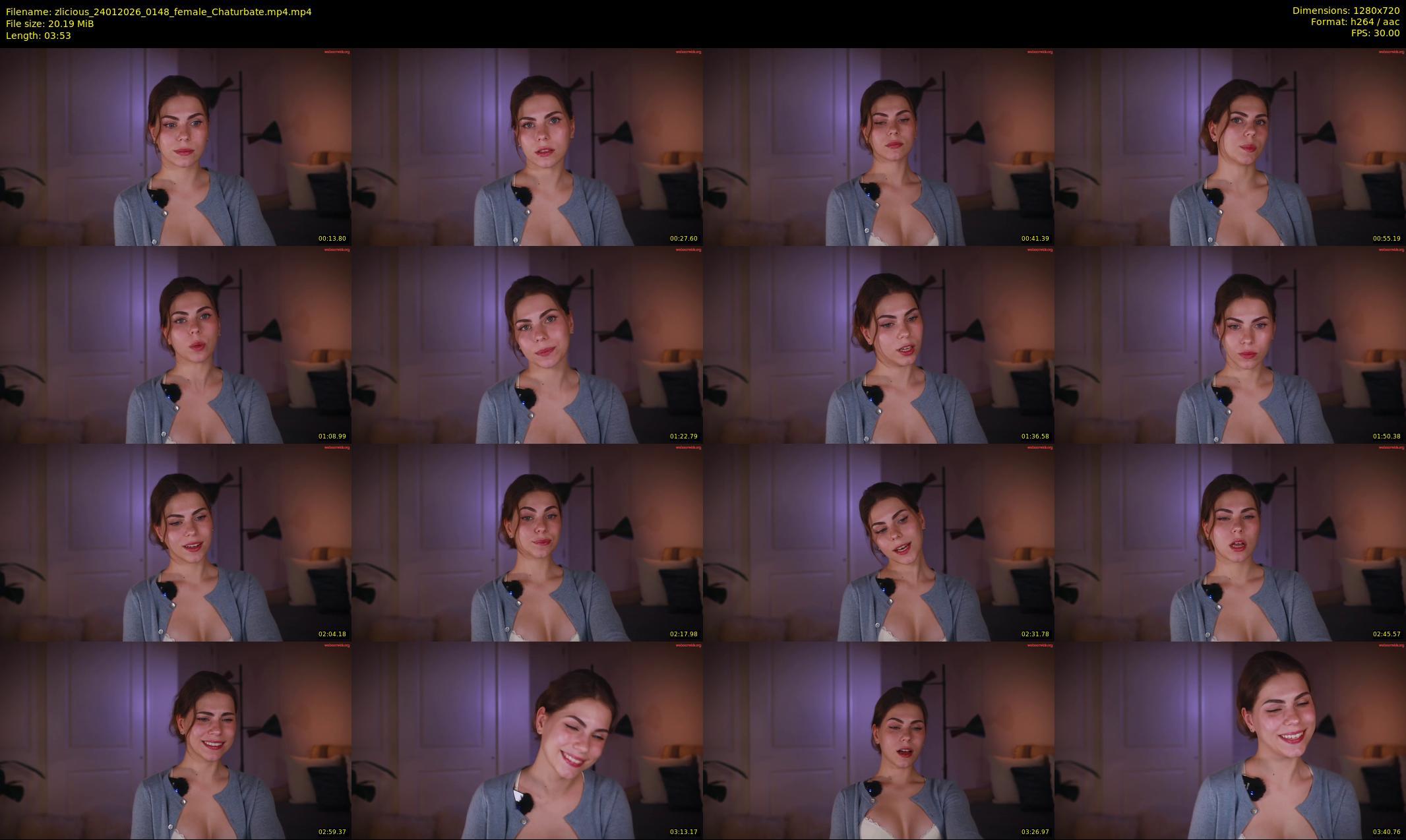 zlicious — 4 minute Chaturbate female cam show recording, 720p, Jan 24, 2026