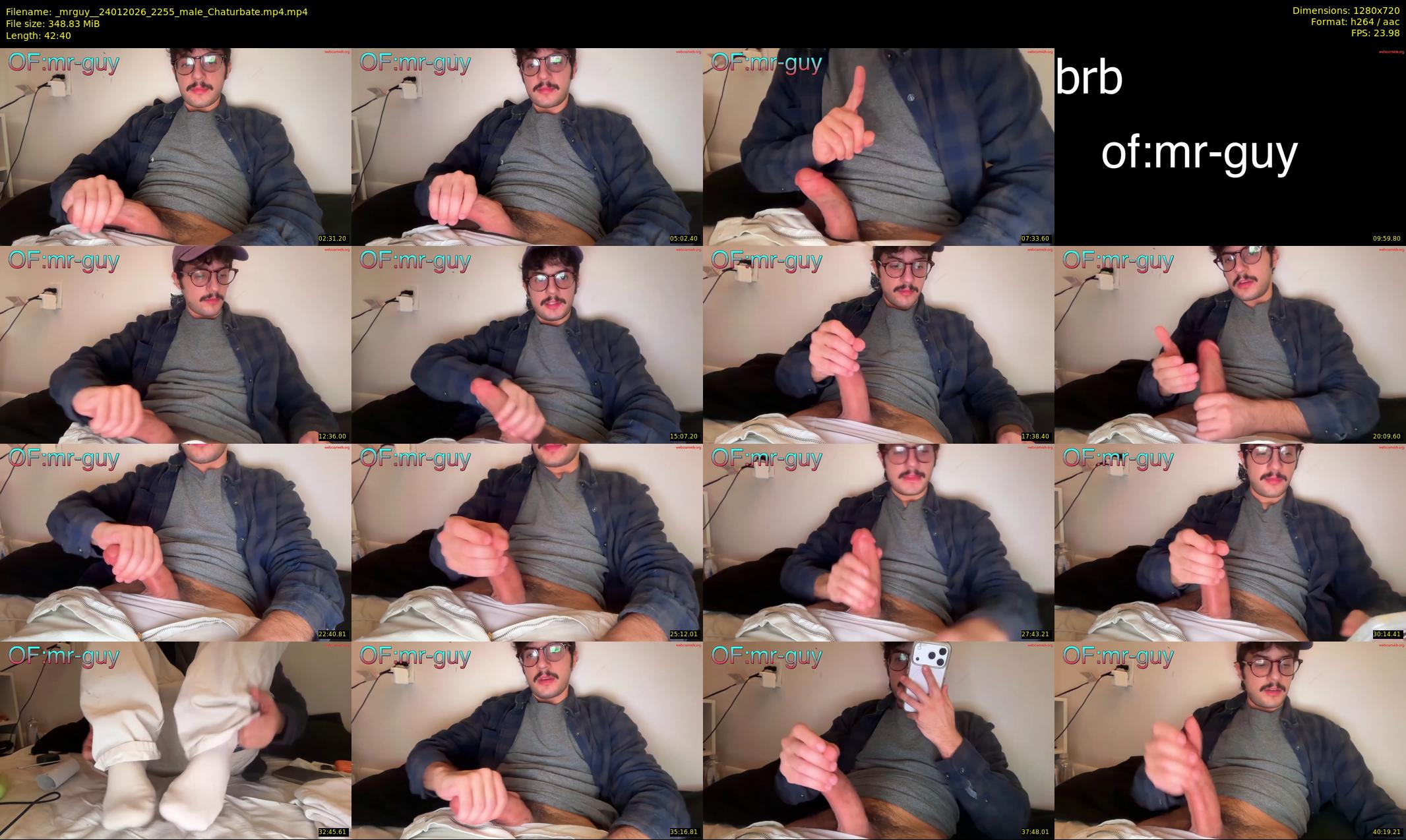 _mrguy_ — 43 minute Chaturbate male cam show recording, 720p, Jan 24, 2026
