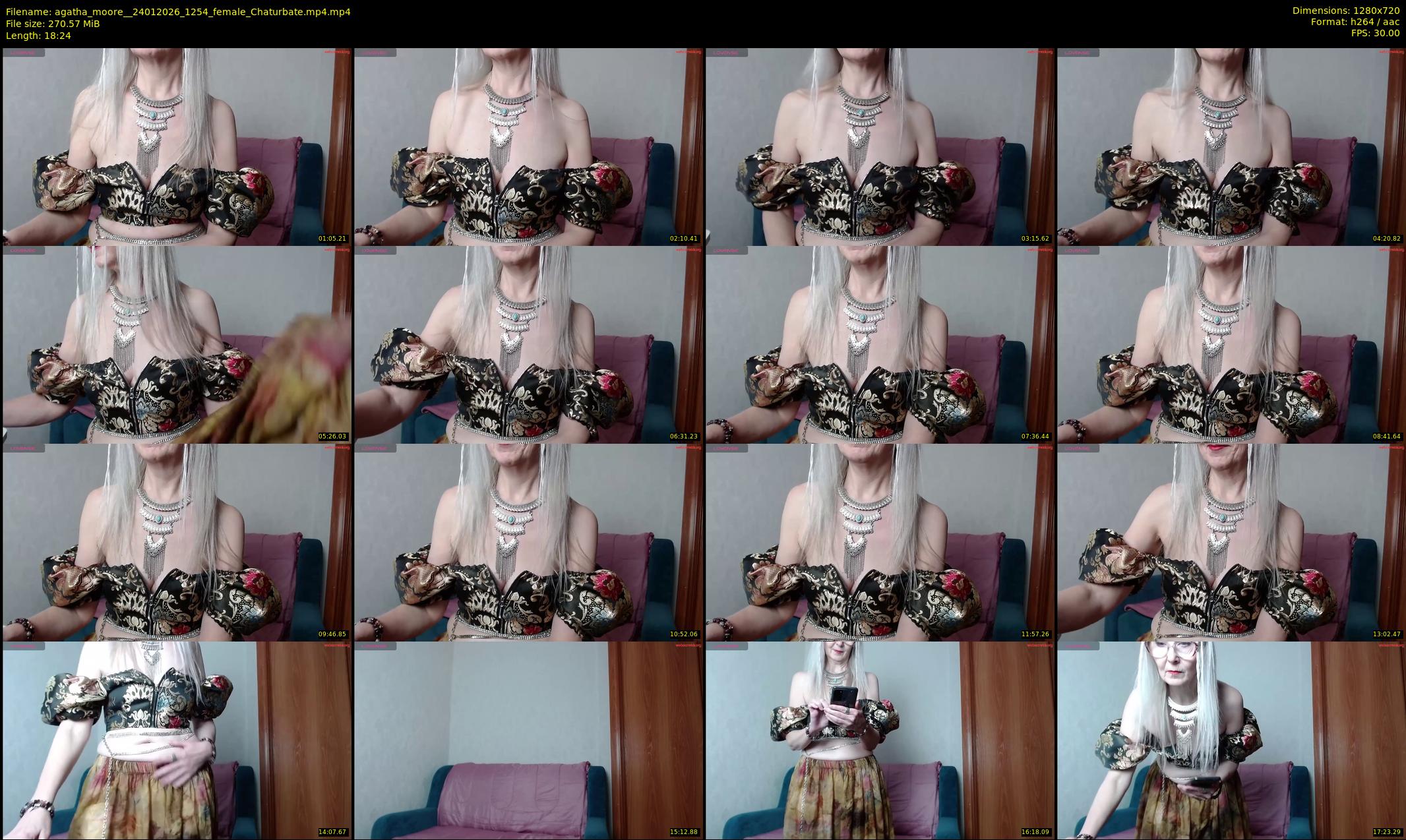 agatha_moore_ — 19 minute Chaturbate female cam show recording, 720p, Jan 24, 2026