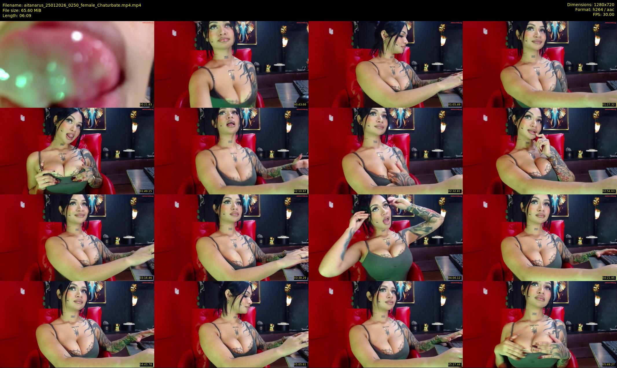 aitanarus — 7 minute Chaturbate female cam show recording, 720p, Jan 25, 2026