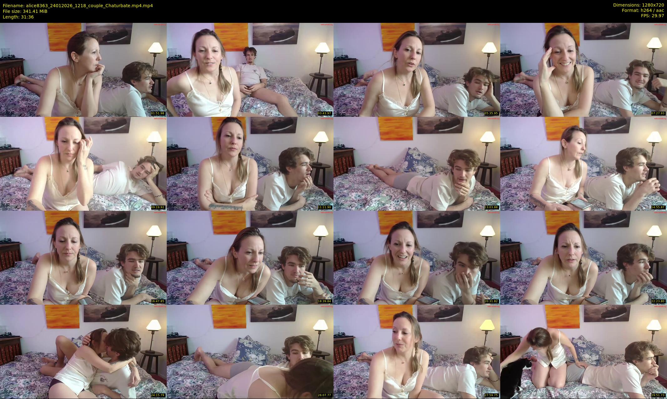 alice8363 — 32 minute Chaturbate female cam show recording, 720p, Jan 24, 2026