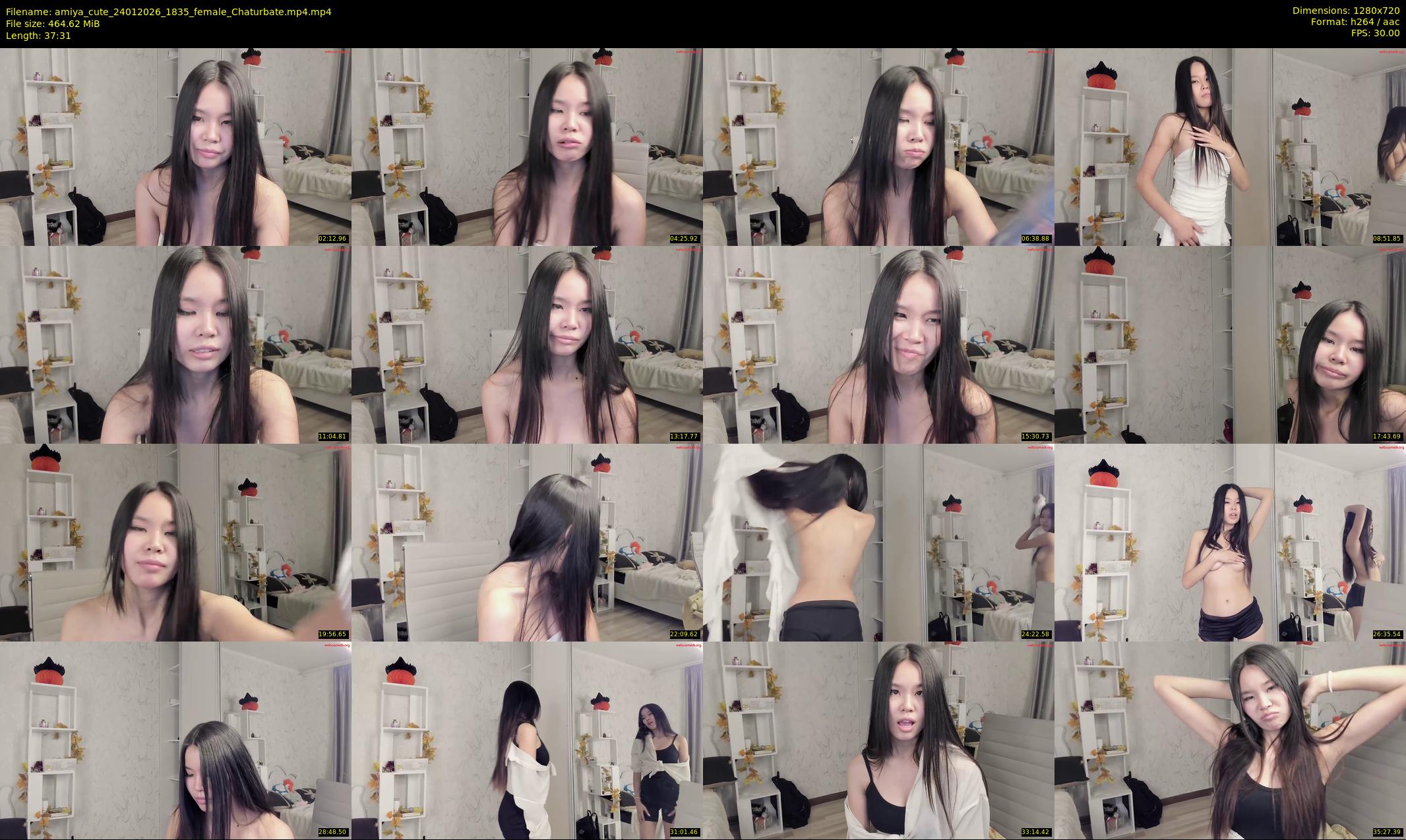 amiya_cute — 38 minute Chaturbate female cam show recording, 720p, Jan 24, 2026