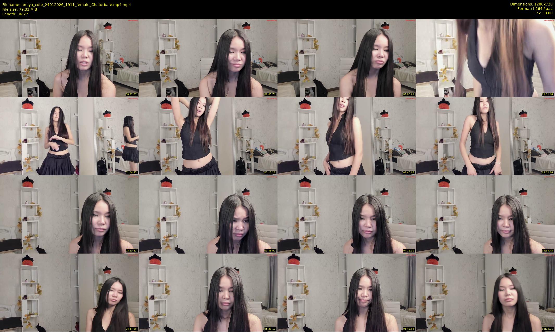 amiya_cute — 7 minute Chaturbate female cam show recording, 720p, Jan 24, 2026