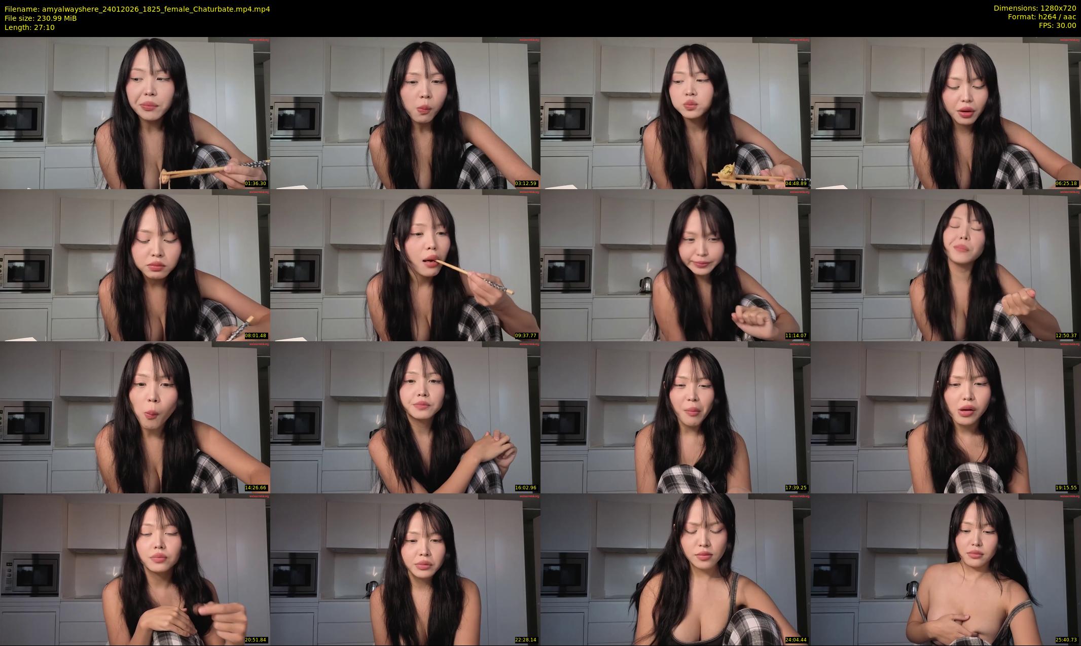 amyalwayshere — 28 minute Chaturbate female cam show recording, 720p, Jan 24, 2026