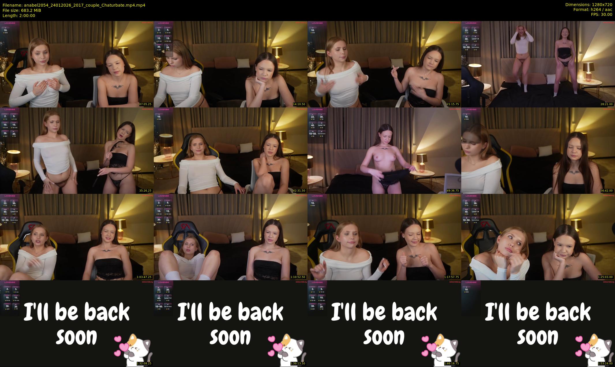 anabel2054 — 120 minute Chaturbate female cam show recording, 720p, Jan 24, 2026