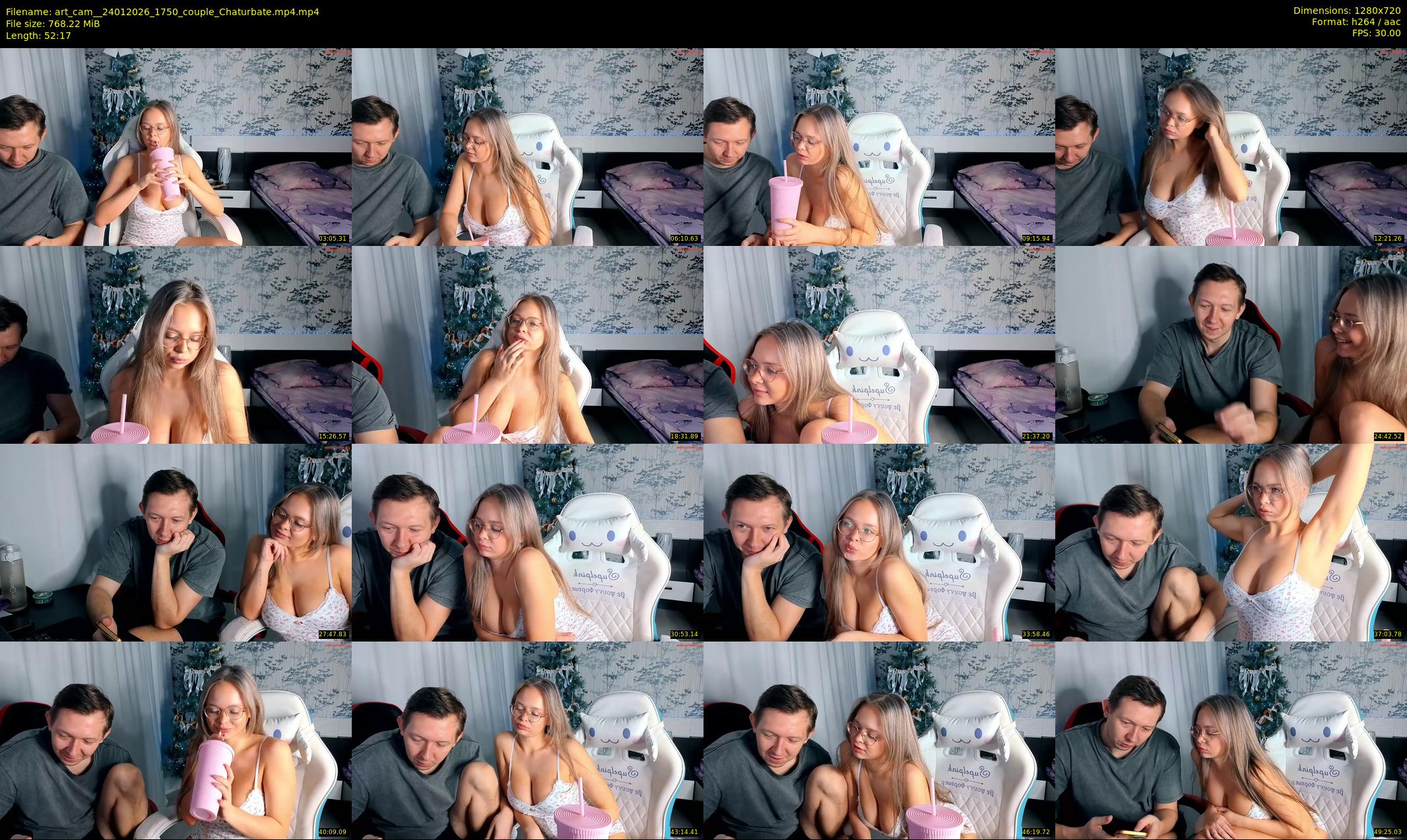 art_cam_ — 53 minute Chaturbate couple cam show recording, 720p, Jan 24, 2026