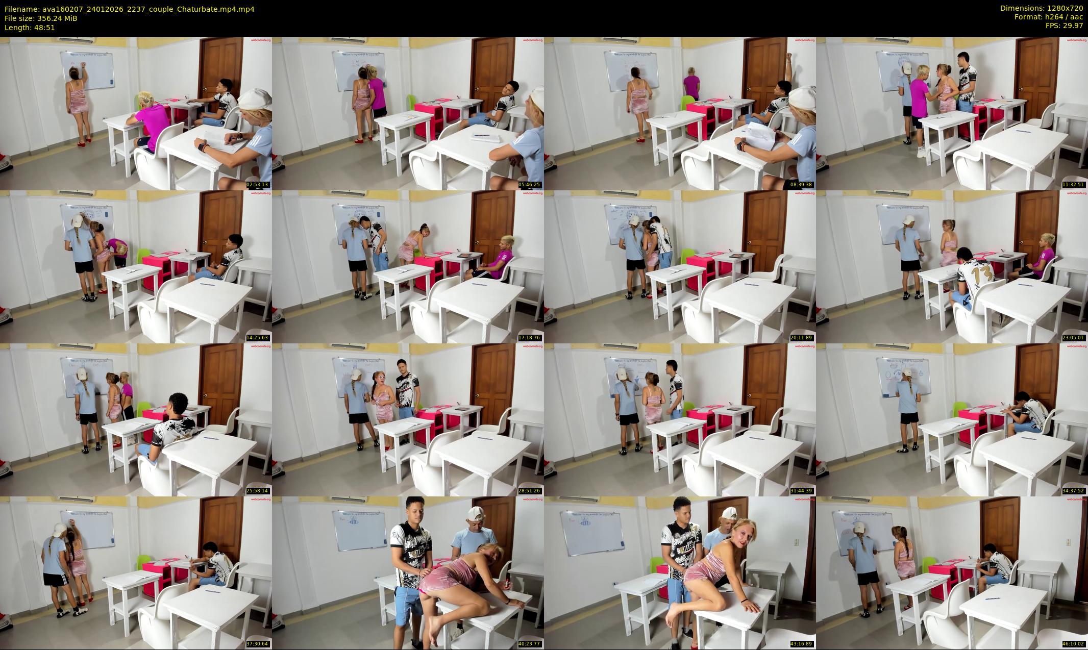 ava160207 — 49 minute Chaturbate couple cam show recording, 720p, Jan 24, 2026
