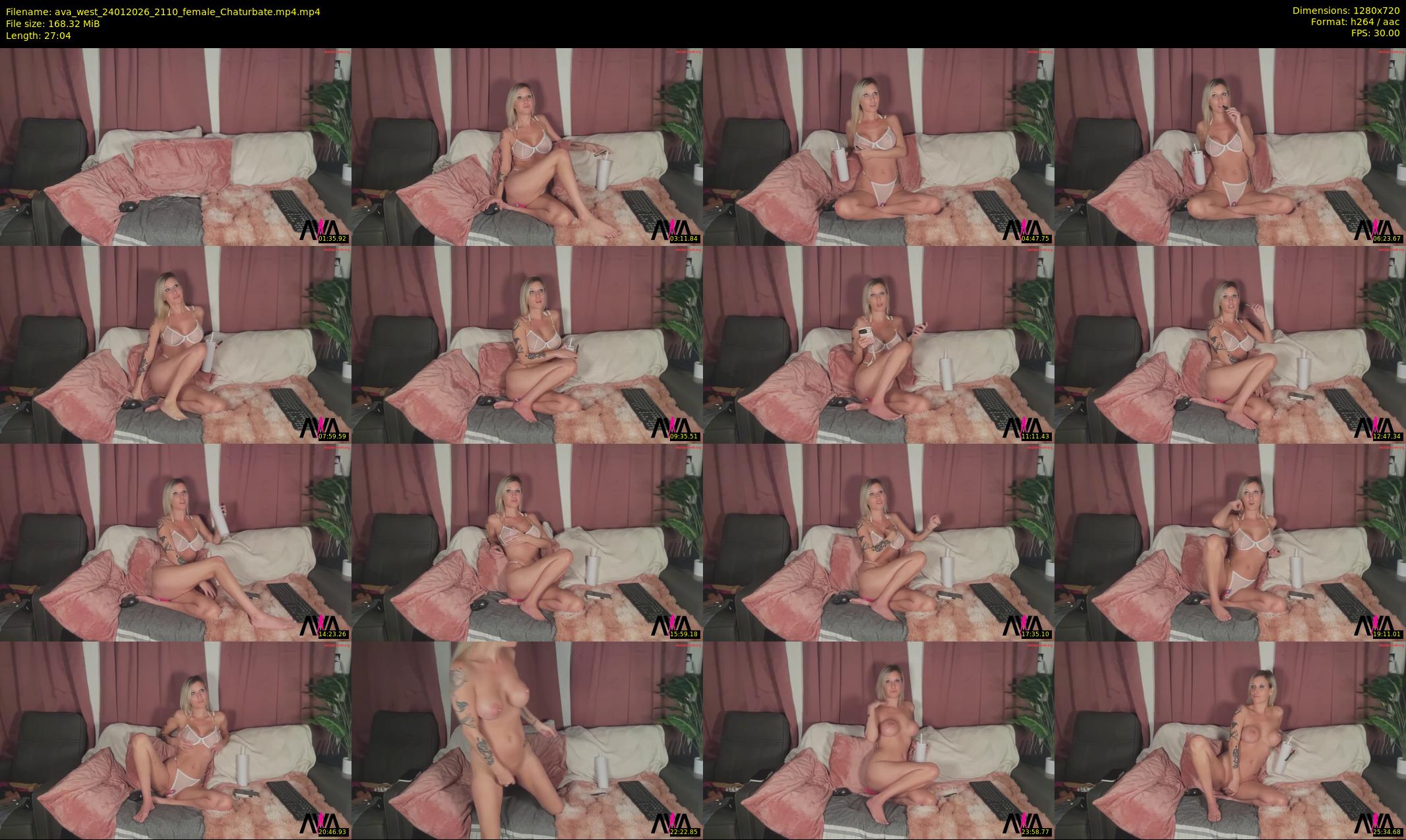 ava_west — 28 minute Chaturbate couple cam show recording, 720p, Jan 24, 2026