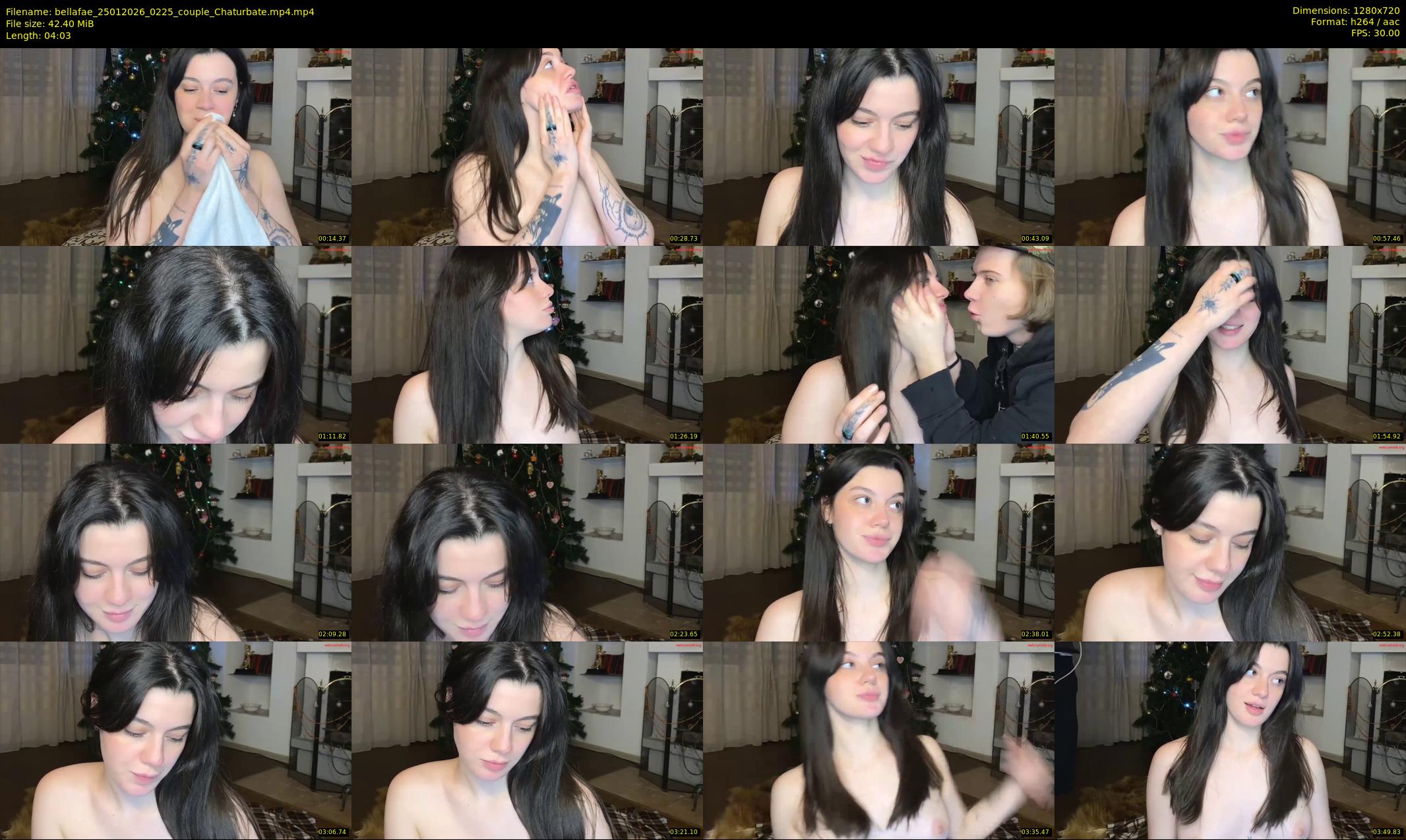 bellafae — 5 minute Chaturbate couple cam show recording, 720p, Jan 25, 2026