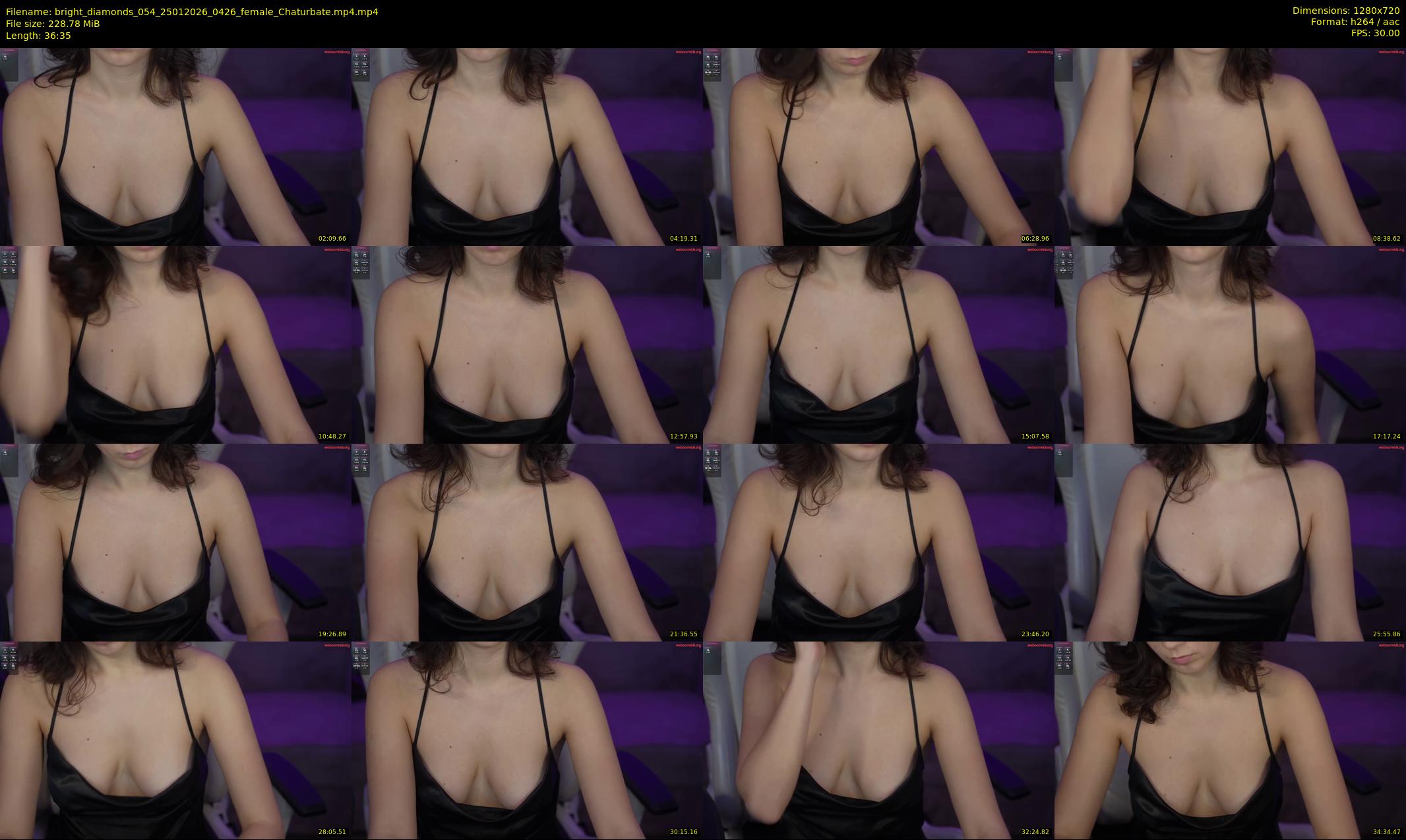 bright_diamonds_054 — 37 minute Chaturbate couple cam show recording, 720p, Jan 25, 2026
