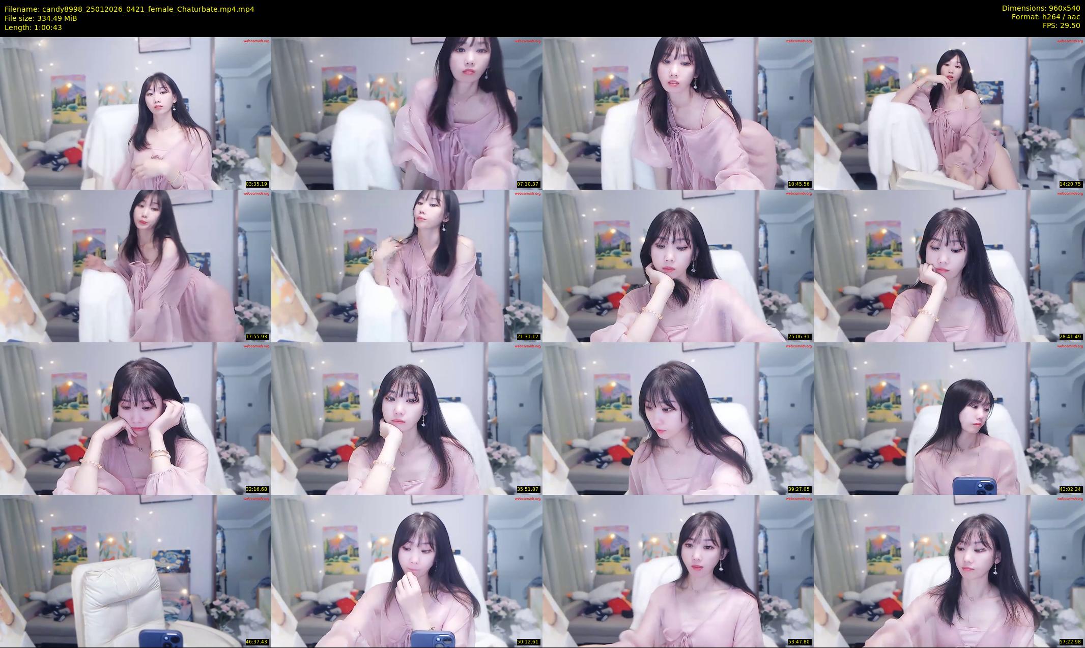 candy8998 — 61 minute Chaturbate female cam show recording, 480p, Jan 25, 2026