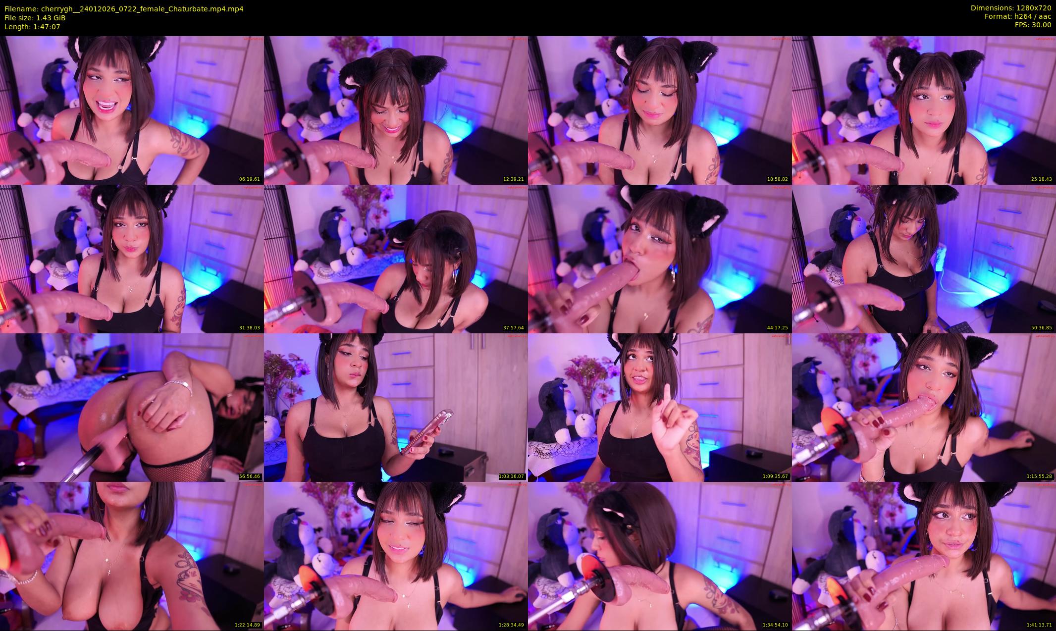 cherrygh_ — 108 minute Chaturbate female cam show recording, 720p, Jan 24, 2026
