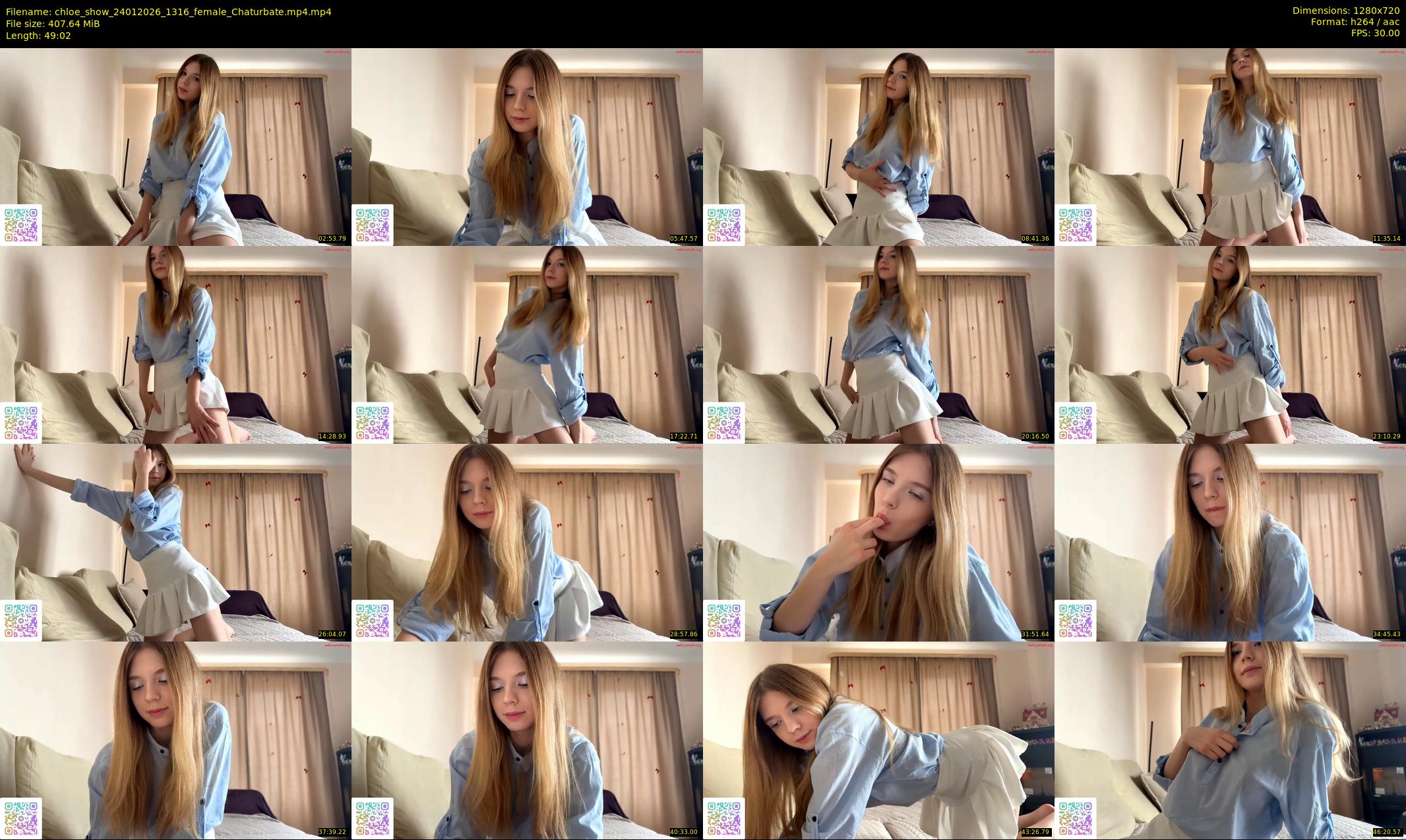 chloe_show — 50 minute Chaturbate female cam show recording, 720p, Jan 24, 2026
