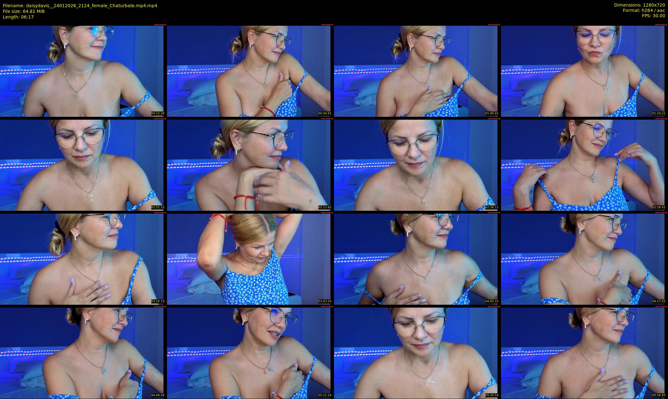 daisydavis_ — 7 minute Chaturbate female cam show recording, 720p, Jan 24, 2026