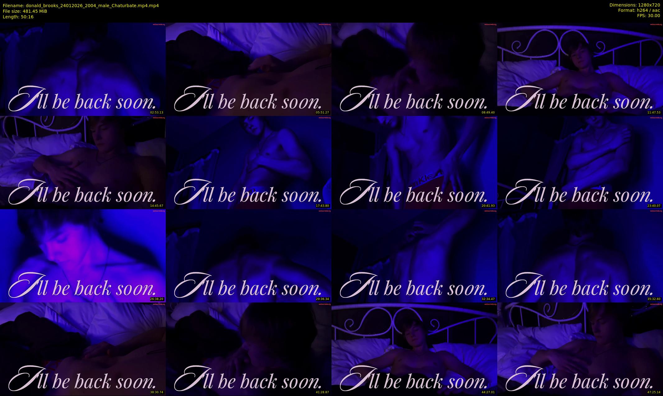 donald_brooks — 51 minute Chaturbate male cam show recording, 720p, Jan 24, 2026