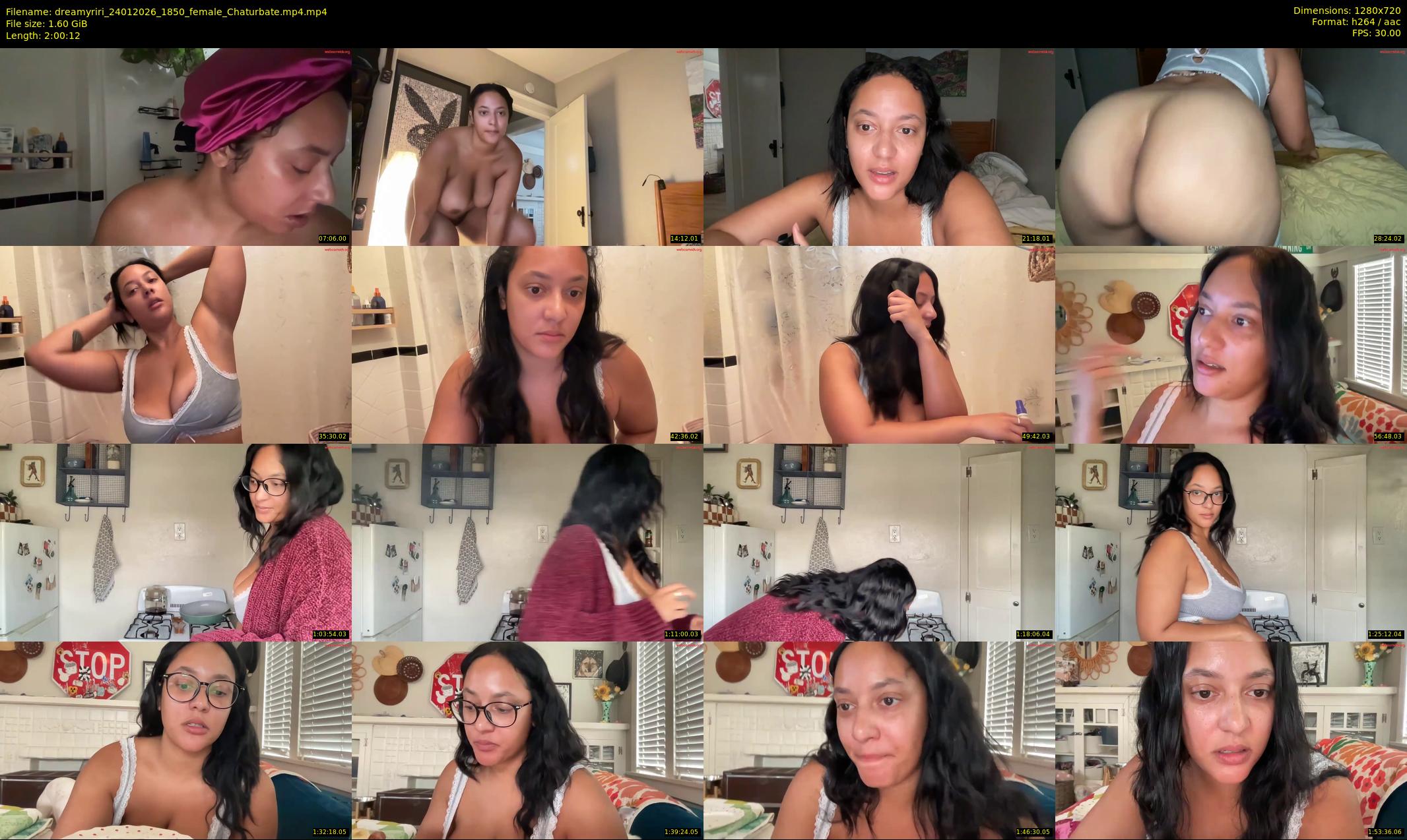 dreamyriri — 121 minute Chaturbate female cam show recording, 720p, Jan 24, 2026