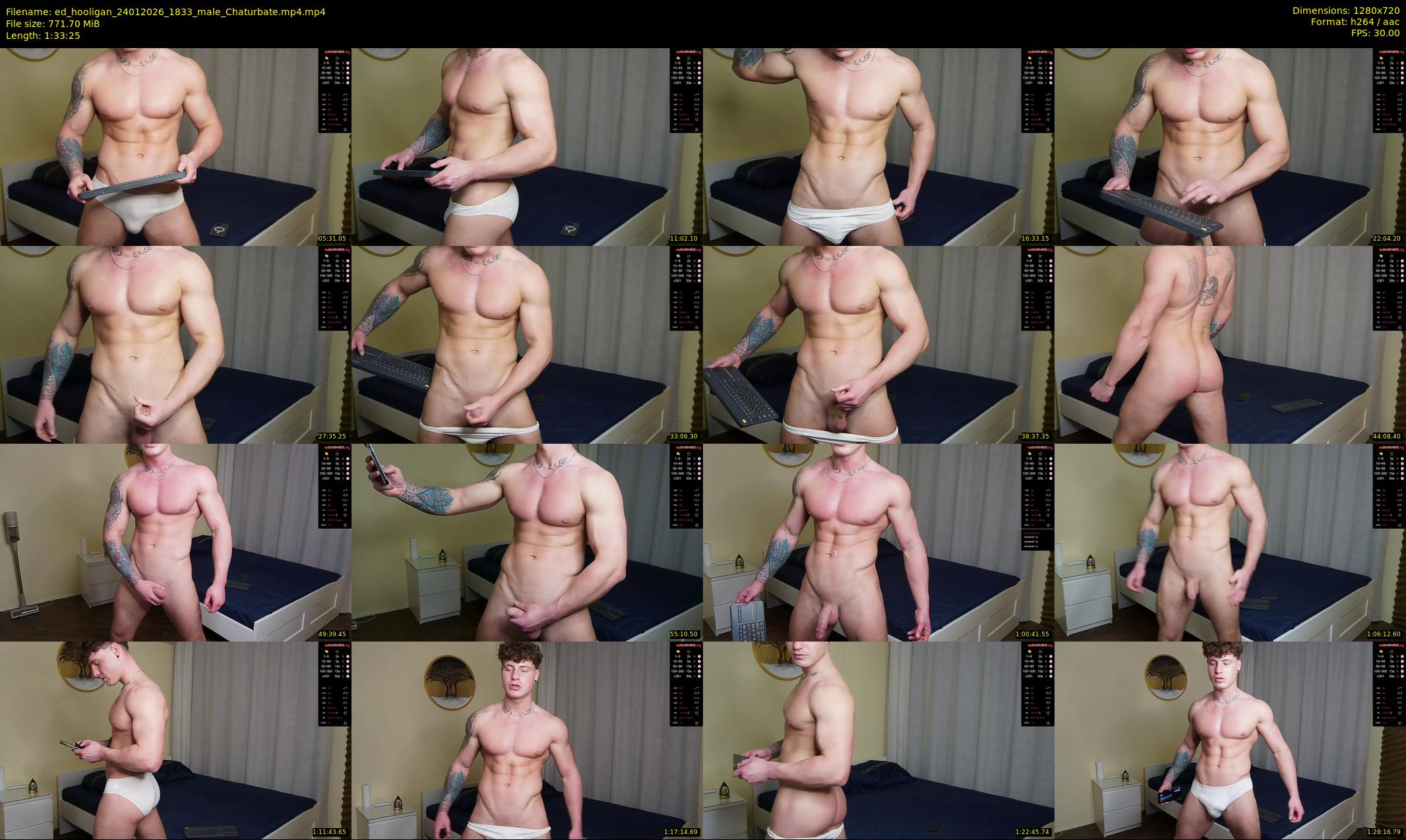 ed_hooligan — 94 minute Chaturbate male cam show recording, 720p, Jan 24, 2026