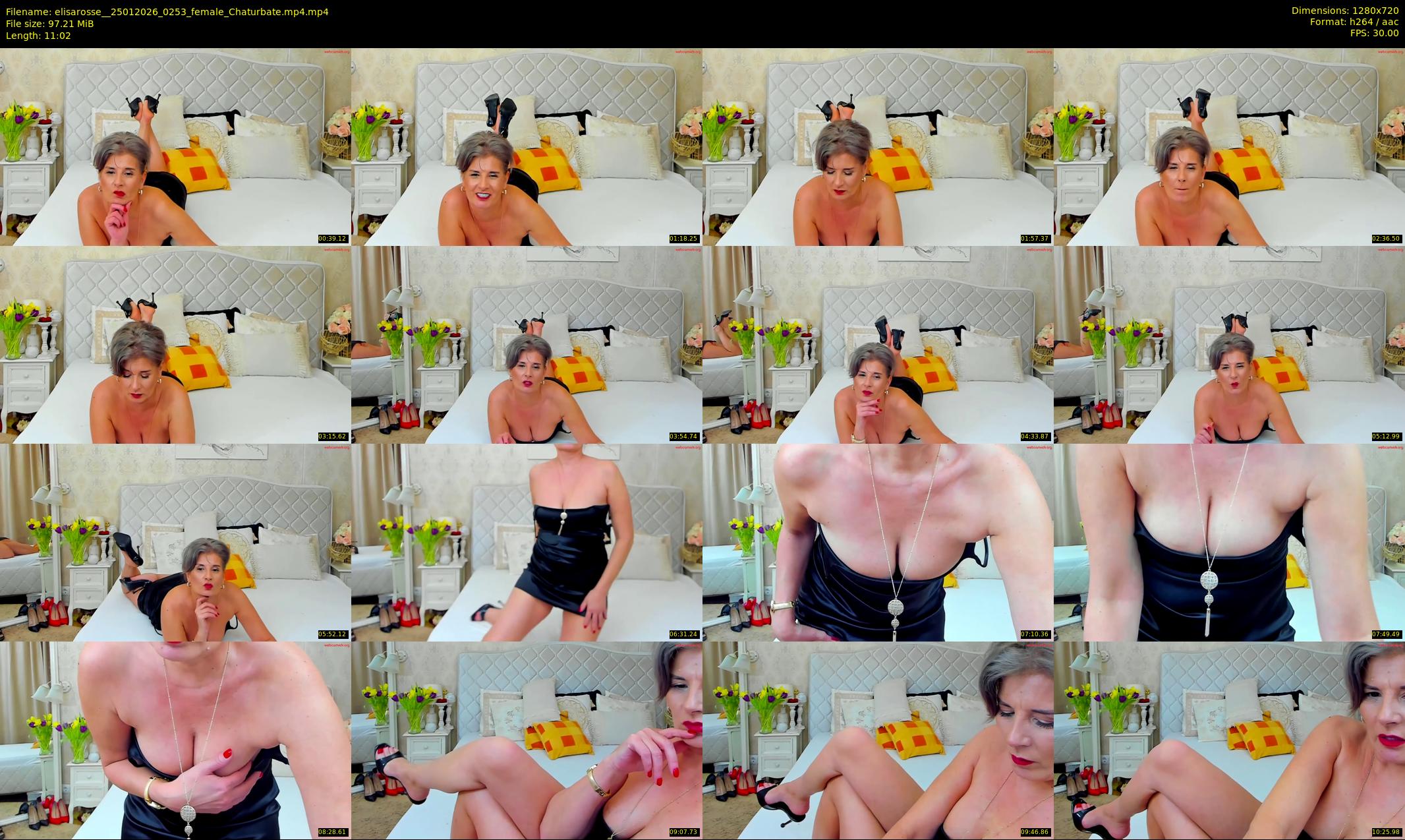 elisarosse_ — 12 minute Chaturbate female cam show recording, 720p, Jan 25, 2026