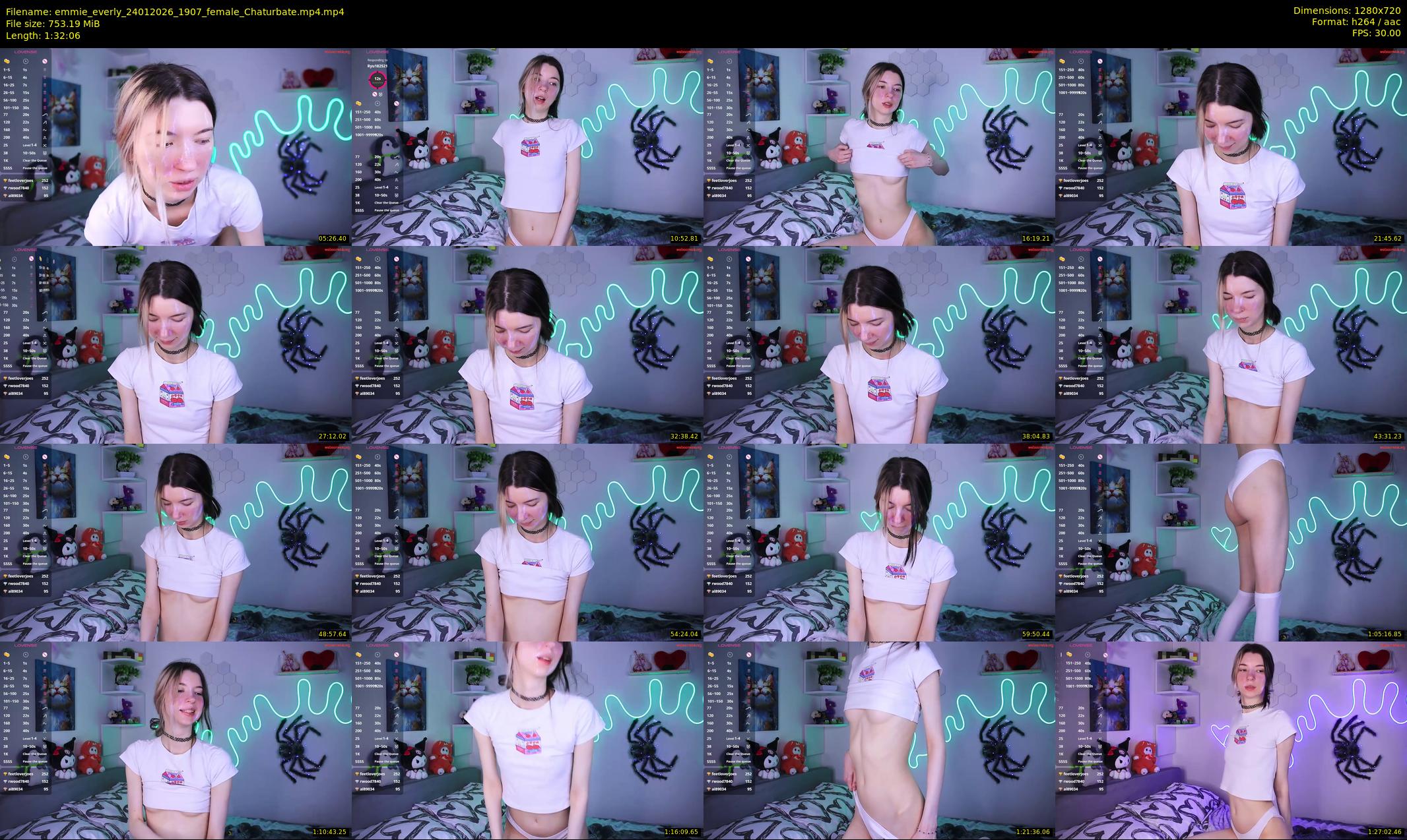 emmie_everly — 93 minute Chaturbate female cam show recording, 720p, Jan 24, 2026