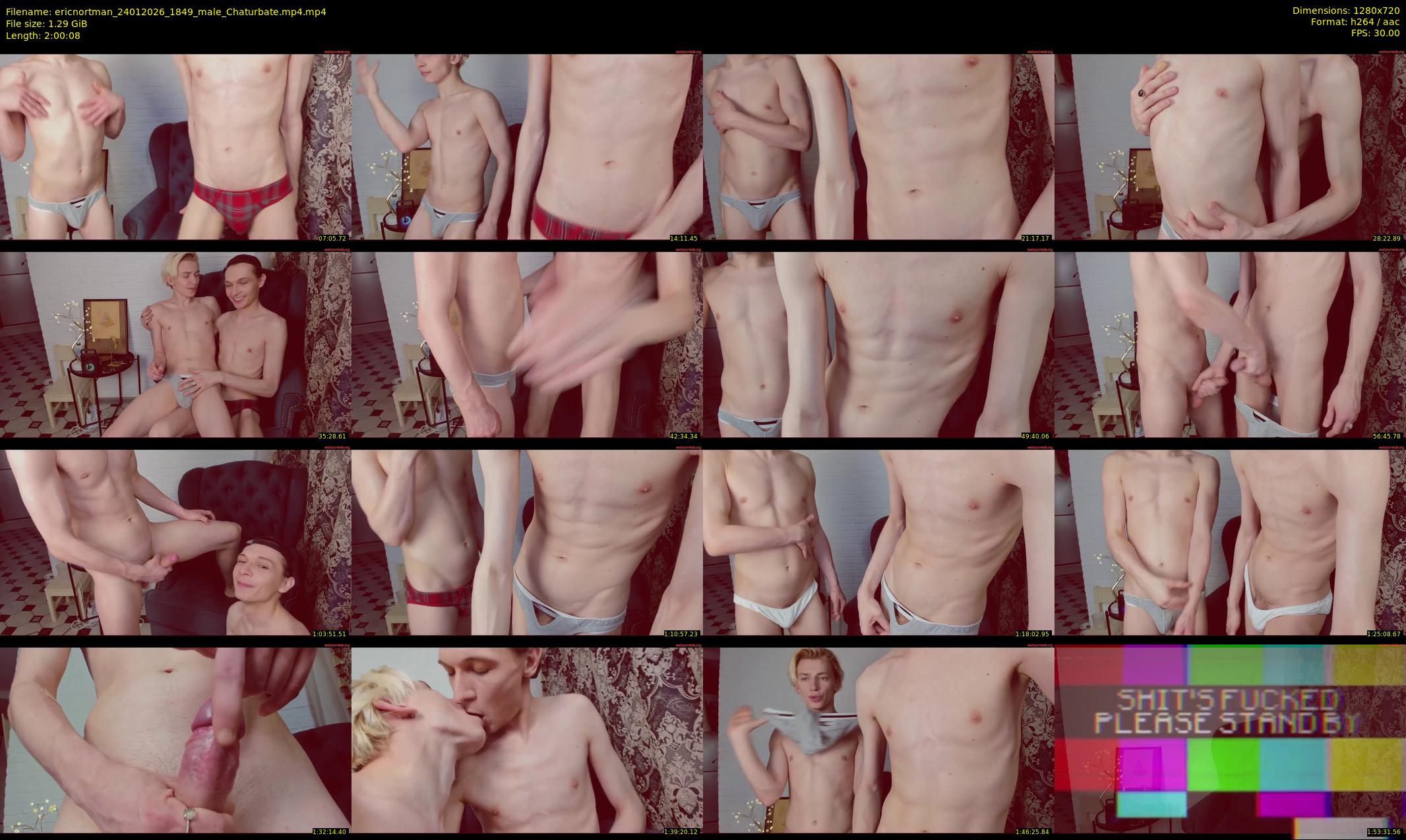 ericnortman — 121 minute Chaturbate male cam show recording, 720p, Jan 24, 2026