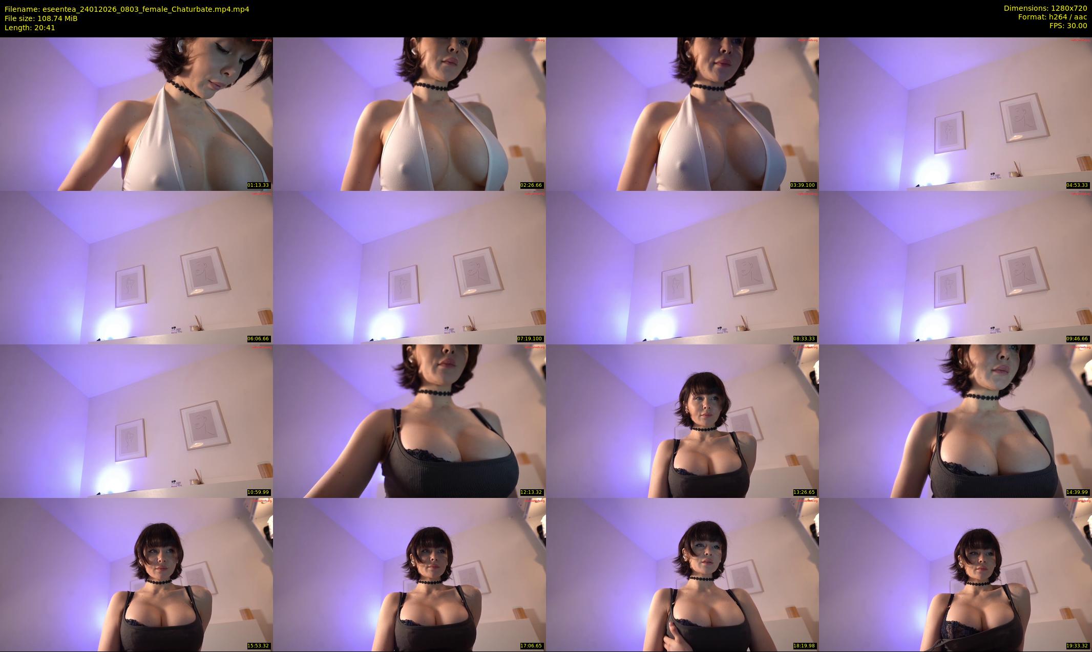 eseentea — 21 minute Chaturbate female cam show recording, 720p, Jan 24, 2026