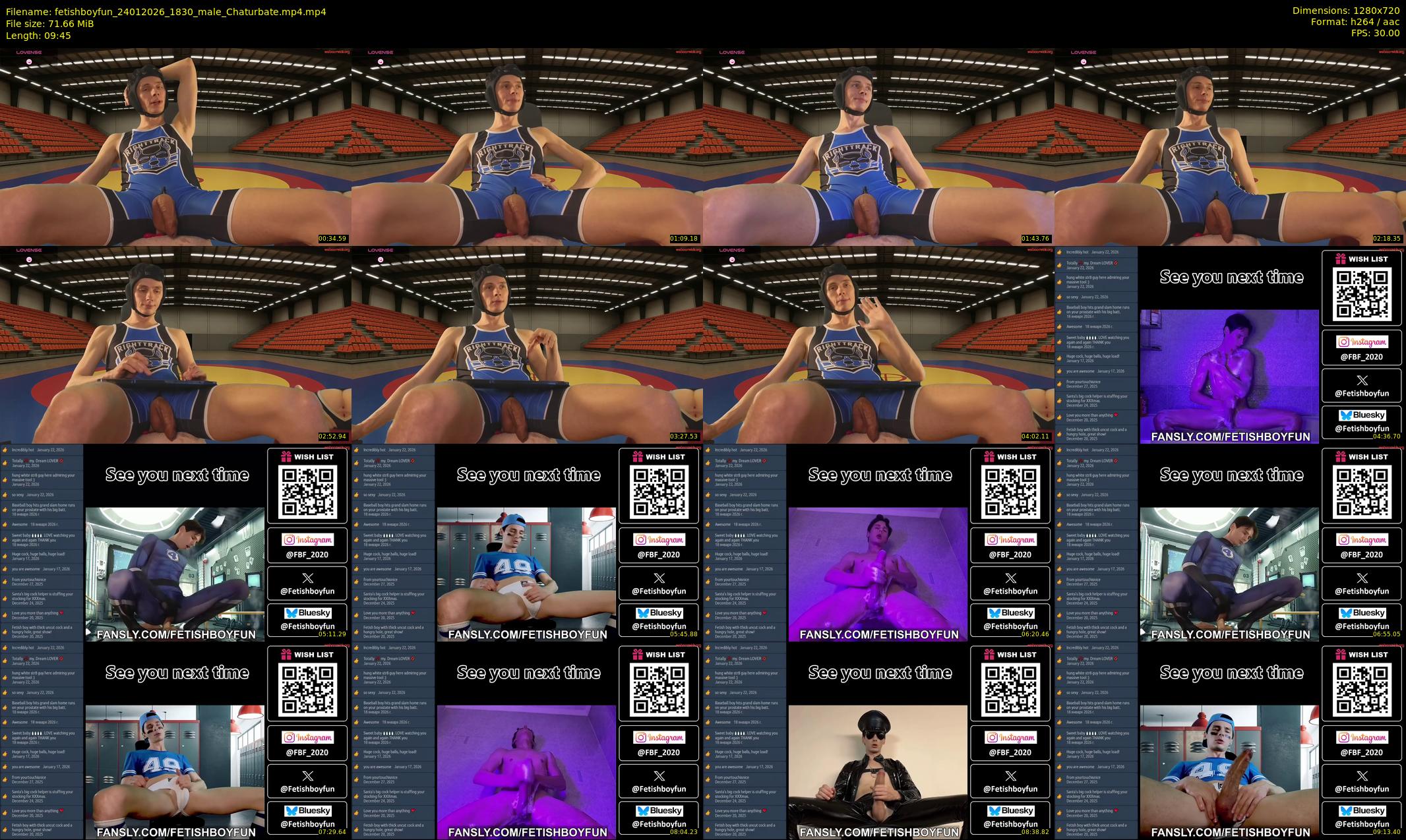 fetishboyfun — 10 minute Chaturbate male cam show recording, 720p, Jan 24, 2026