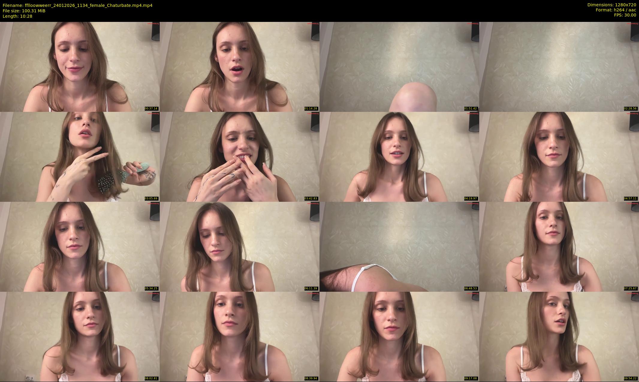 fflloowweerr — 11 minute Chaturbate couple cam show recording, 720p, Jan 24, 2026