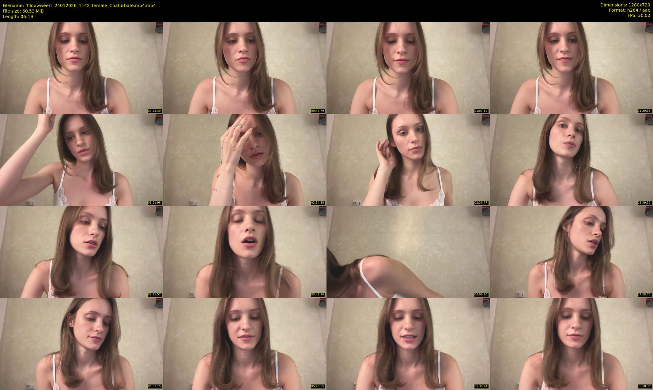 fflloowweerr — 7 minute Chaturbate couple cam show recording, 720p, Jan 24, 2026