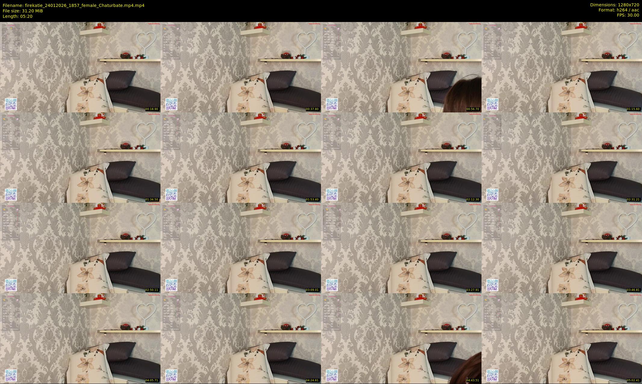 firekatie — 6 minute Chaturbate female cam show recording, 720p, Jan 24, 2026