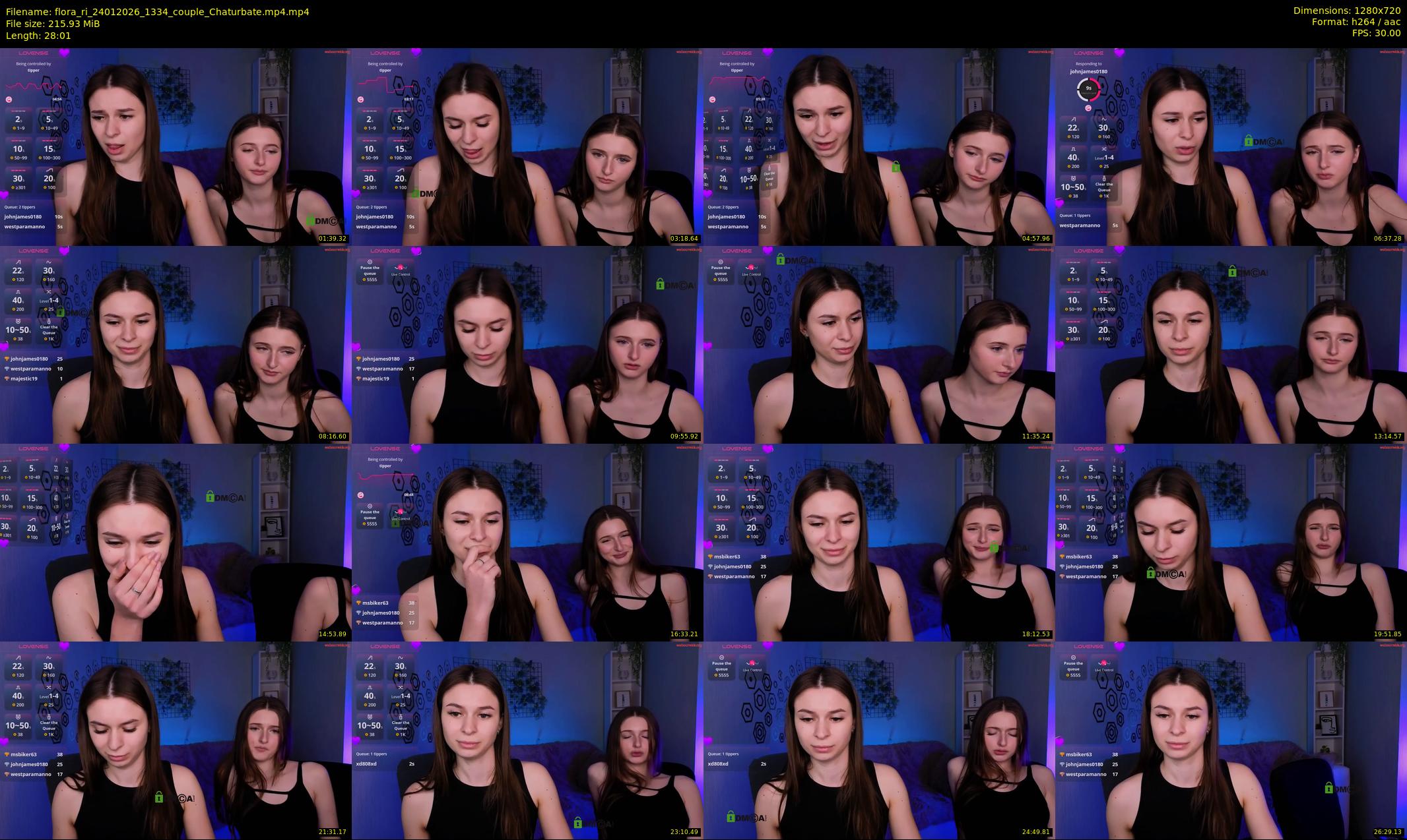 flora_ri — 29 minute Chaturbate female cam show recording, 720p, Jan 24, 2026