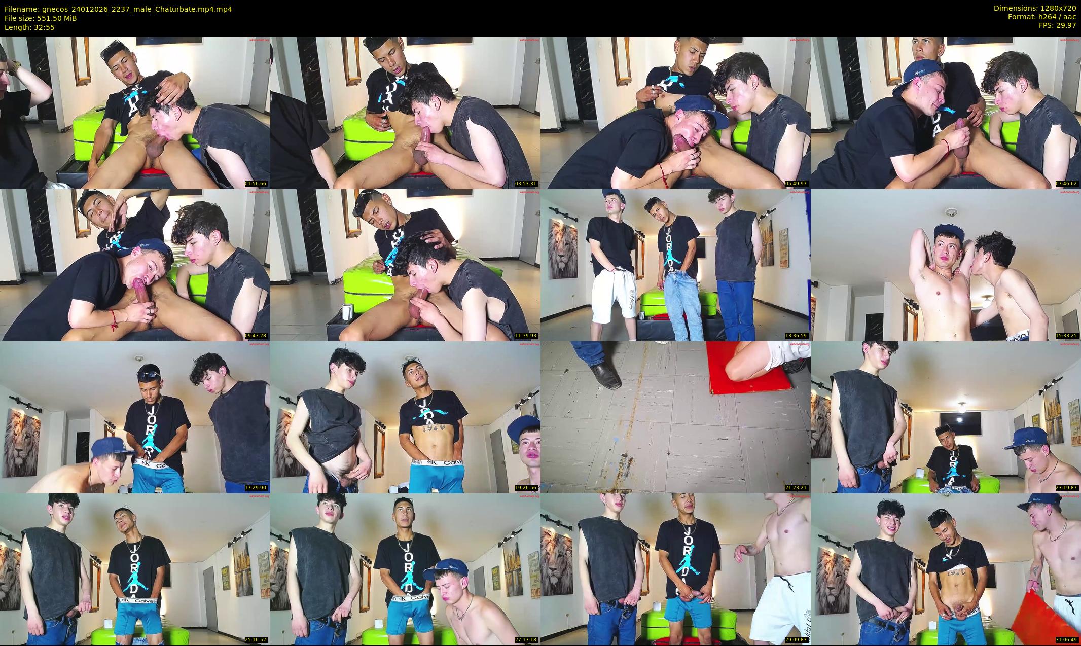 gnecos — 33 minute Chaturbate male cam show recording, 720p, Jan 24, 2026