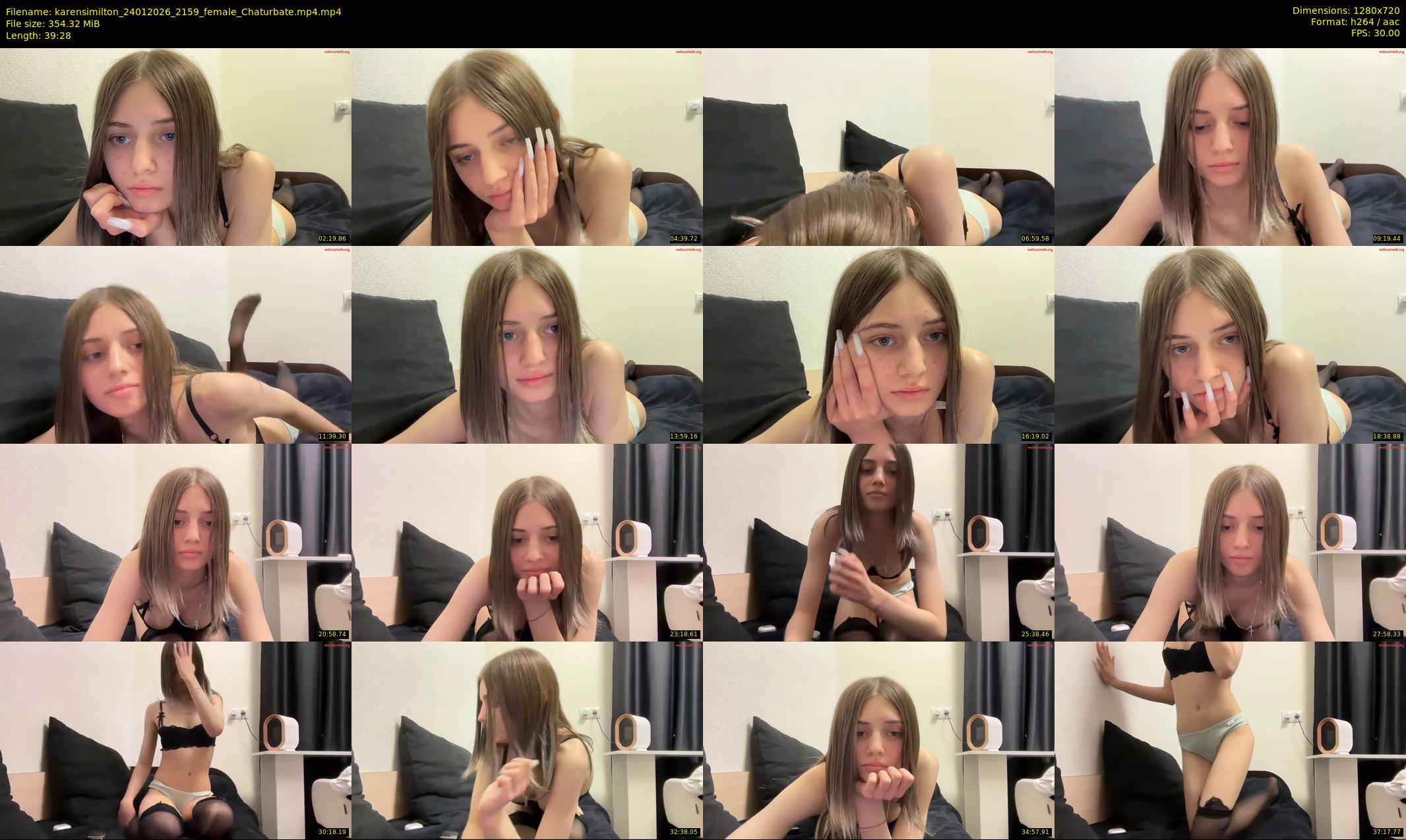 karensimilton — 40 minute Chaturbate female cam show recording, 720p, Jan 24, 2026