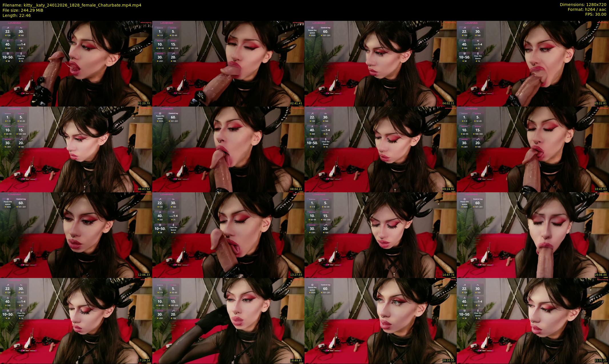 kitty__katy — 23 minute Chaturbate female cam show recording, 720p, Jan 24, 2026