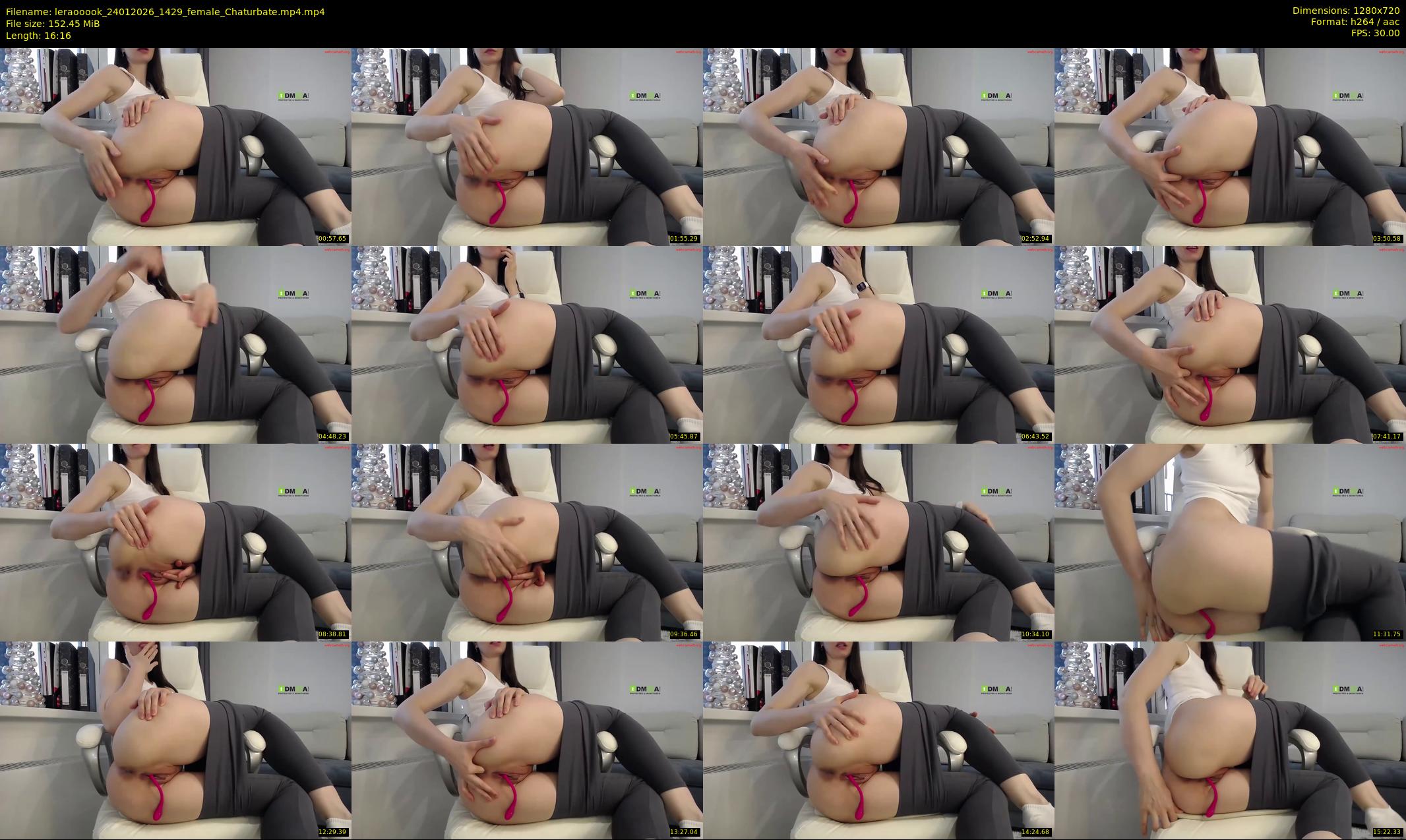 leraooook — 17 minute Chaturbate female cam show recording, 720p, Jan 24, 2026