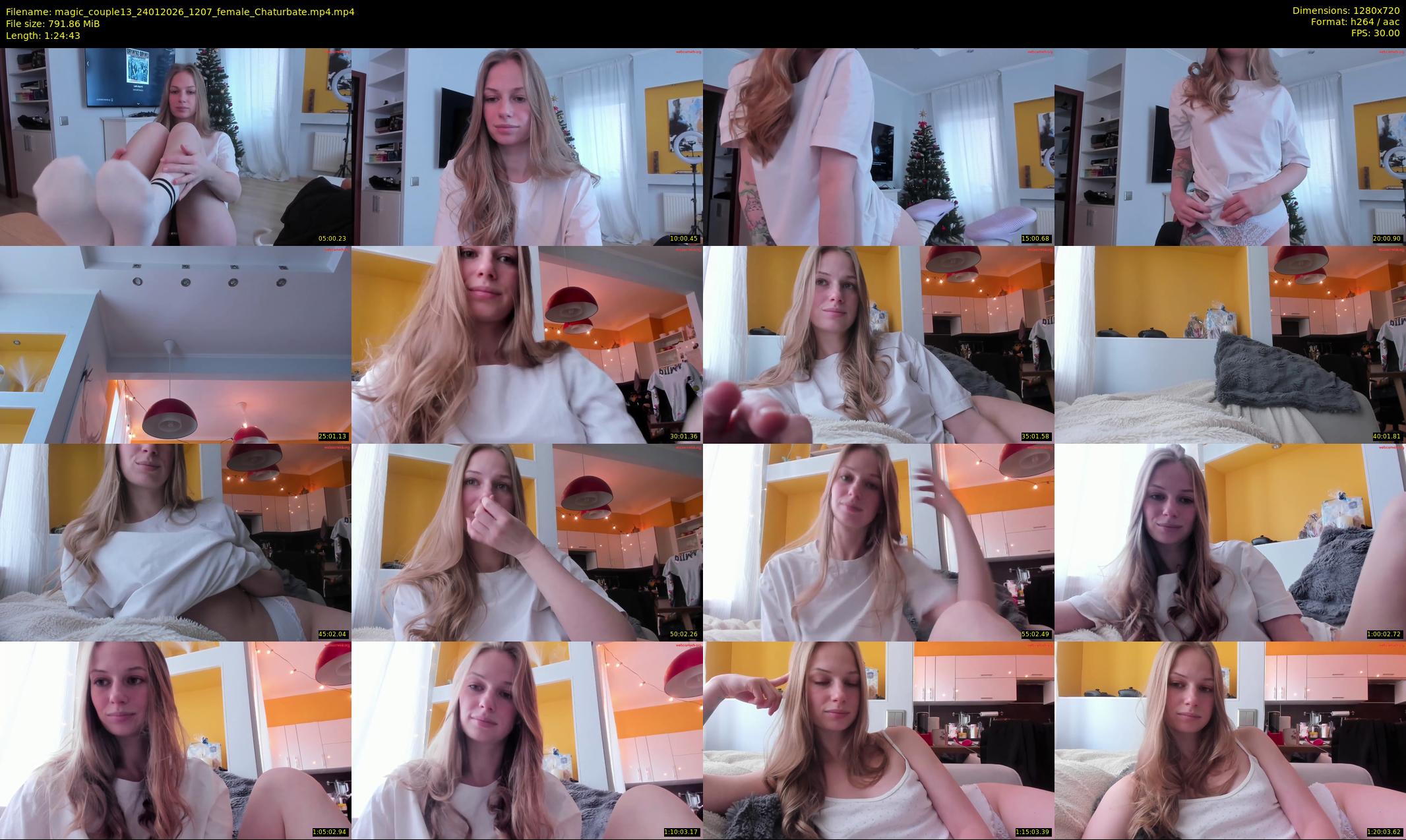 magic_couple13 — 85 minute Chaturbate couple cam show recording, 720p, Jan 24, 2026